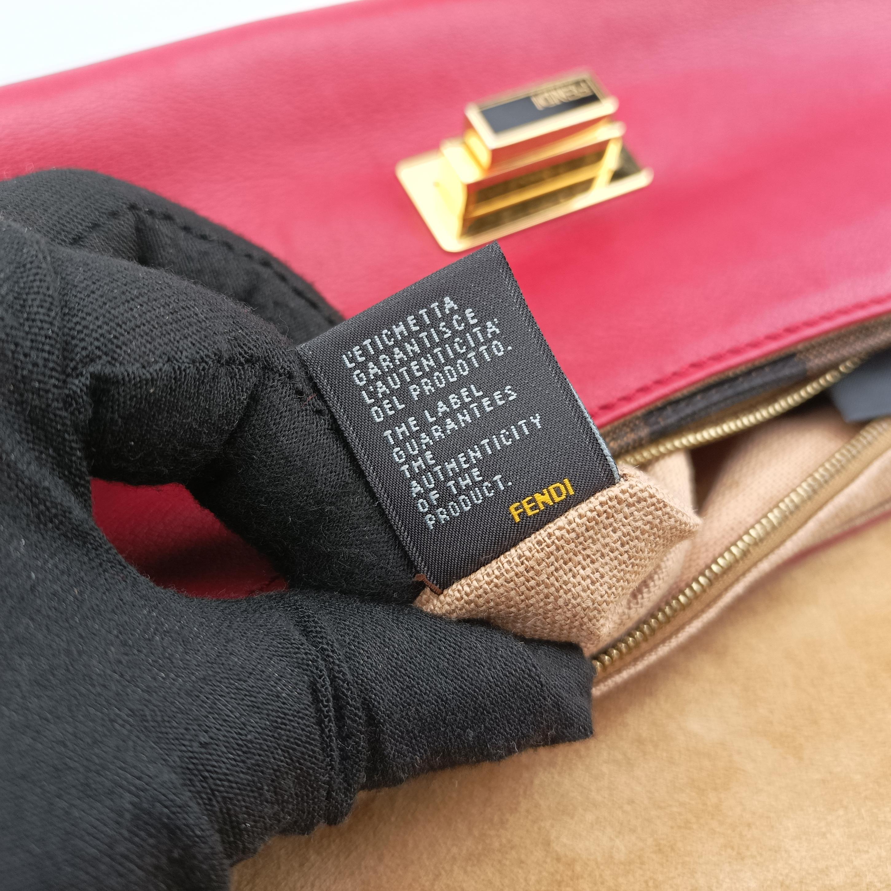 Pequin Embossed Striped Claudia Red Leather 8BT204 8BT204-F00 129-2566ペカン エンボス ストライプ クラウディア レッド レザー 8BT204 8BT204-F00 129-2566