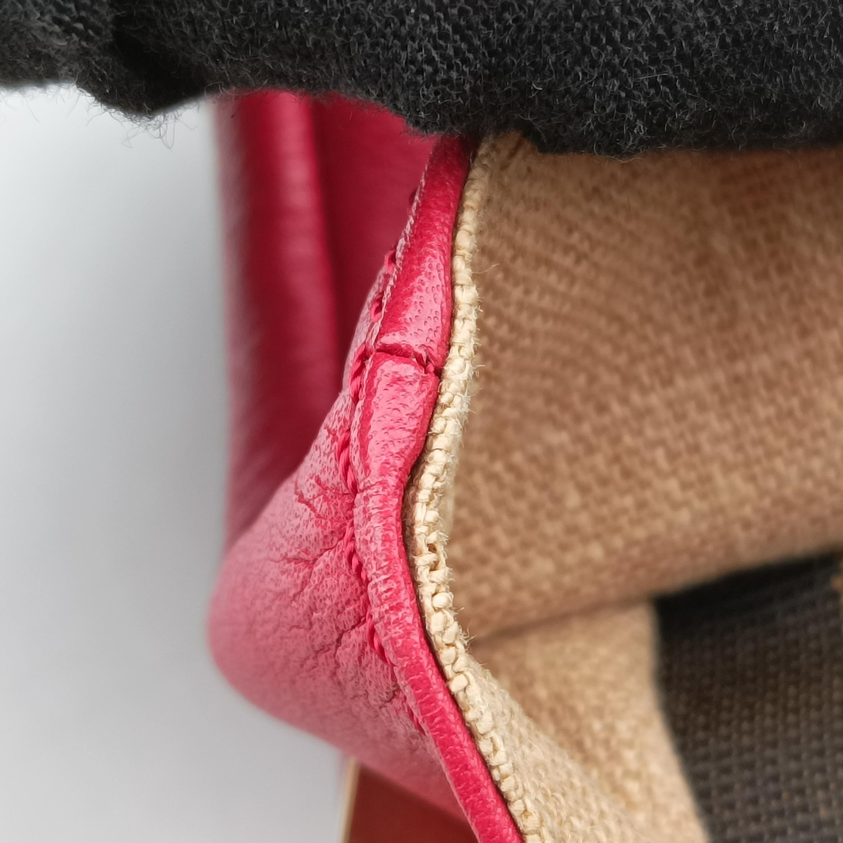 Pequin Embossed Striped Claudia Red Leather 8BT204 8BT204-F00 129-2566ペカン エンボス ストライプ クラウディア レッド レザー 8BT204 8BT204-F00 129-2566