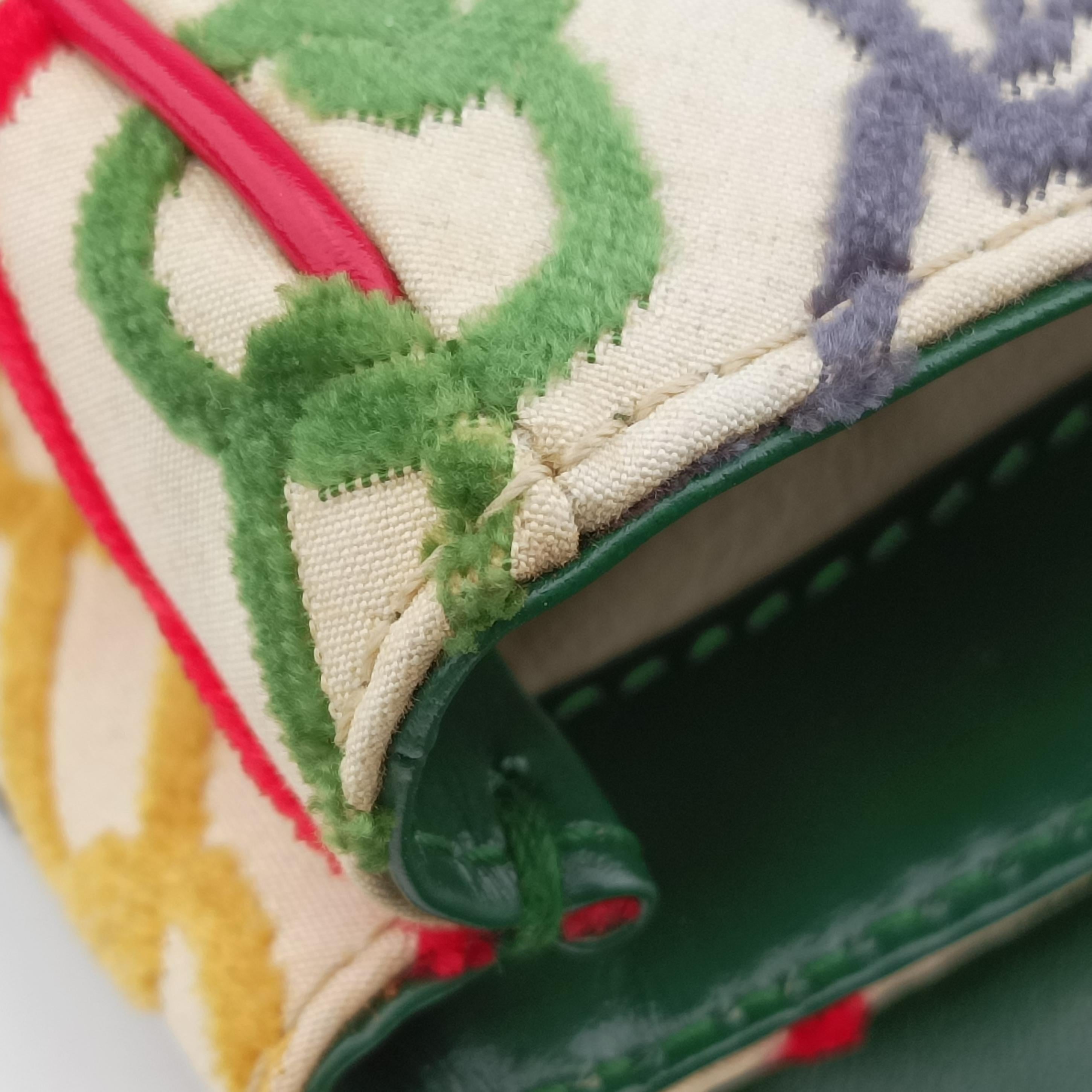 Dolly Pochette multicolor Velvet×leather M95208 BA0046ドリーポシェット マルチカラー ベロア×レザー M95208 BA0046