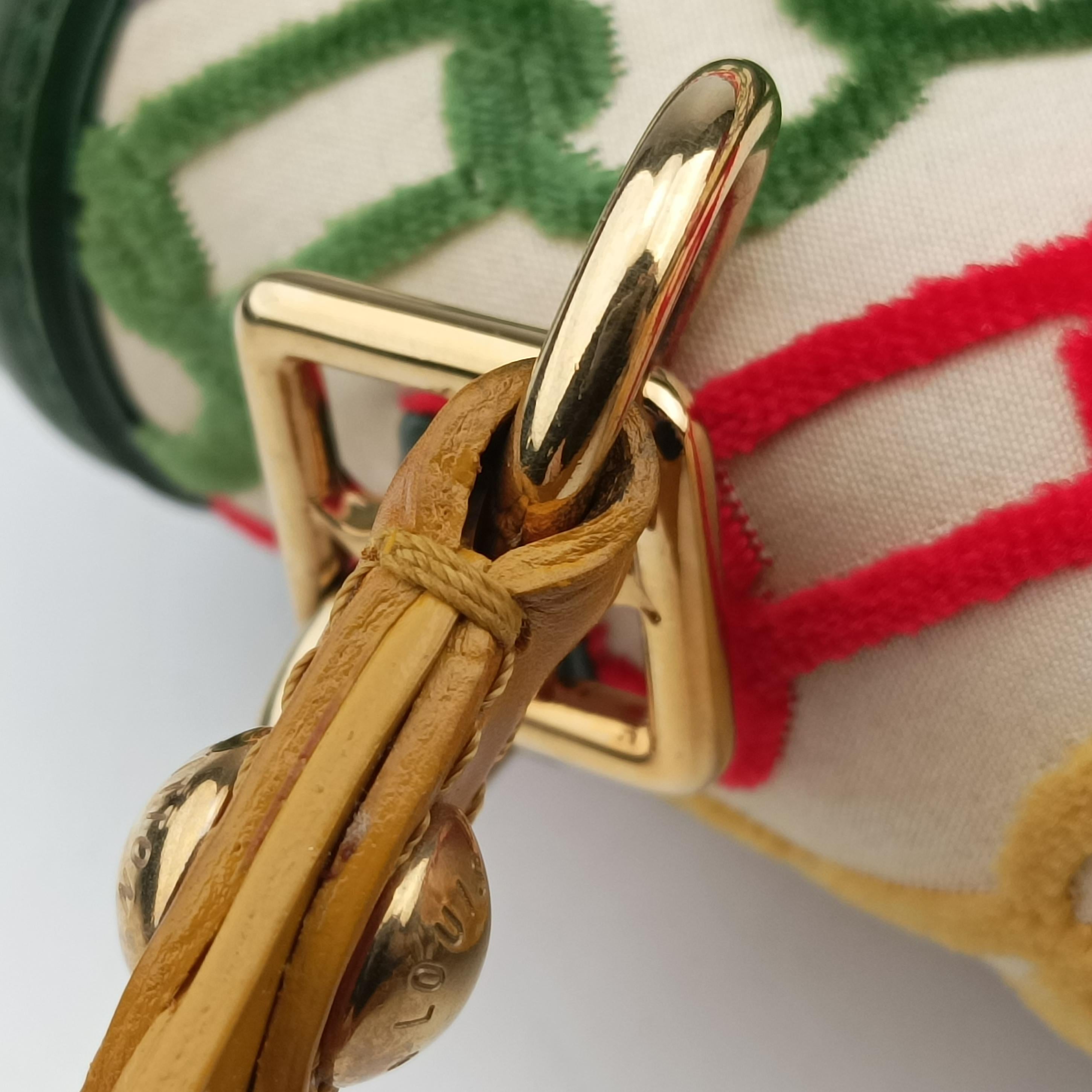 Dolly Pochette multicolor Velvet×leather M95208 BA0046ドリーポシェット マルチカラー ベロア×レザー M95208 BA0046