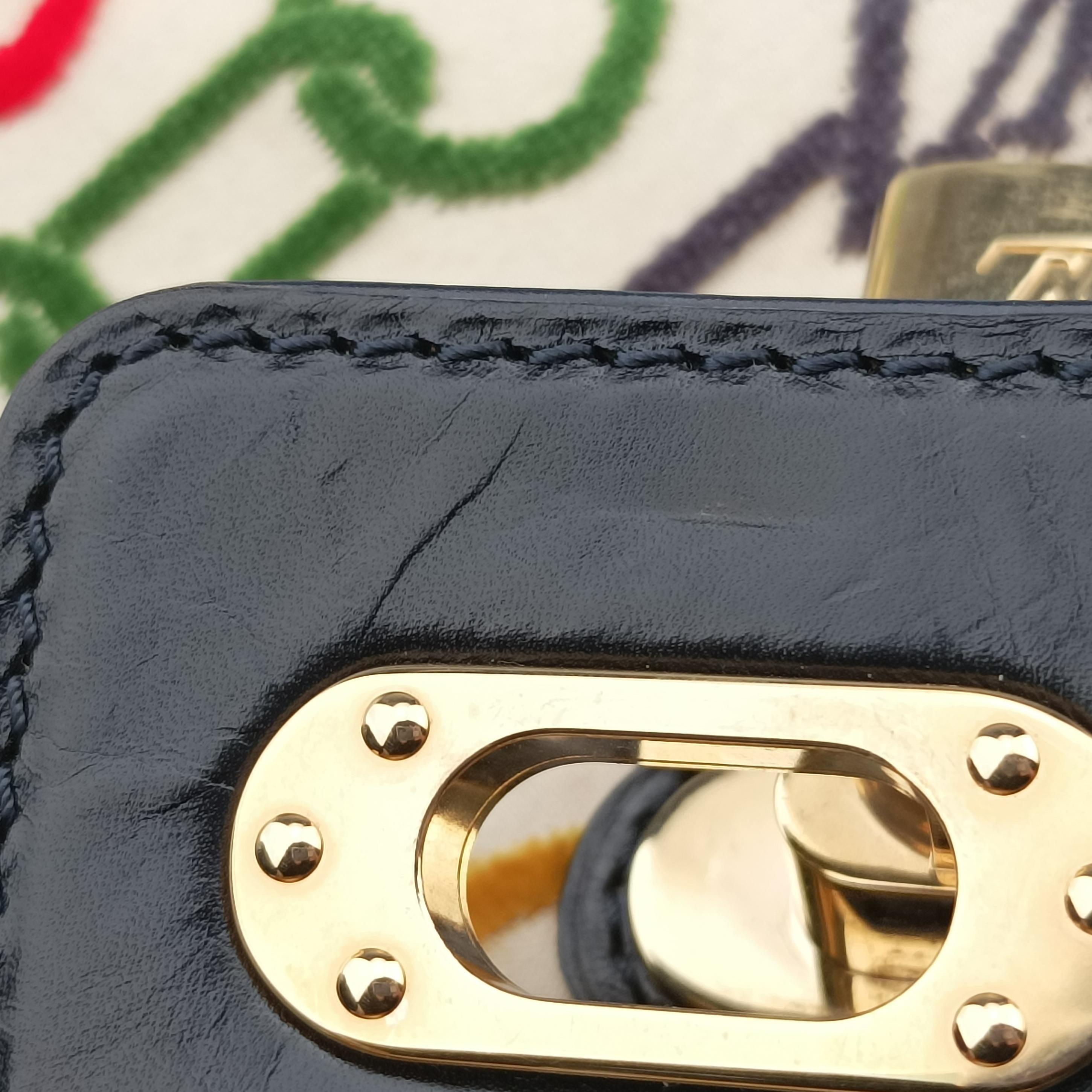 Dolly Pochette multicolor Velvet×leather M95208 BA0046ドリーポシェット マルチカラー ベロア×レザー M95208 BA0046