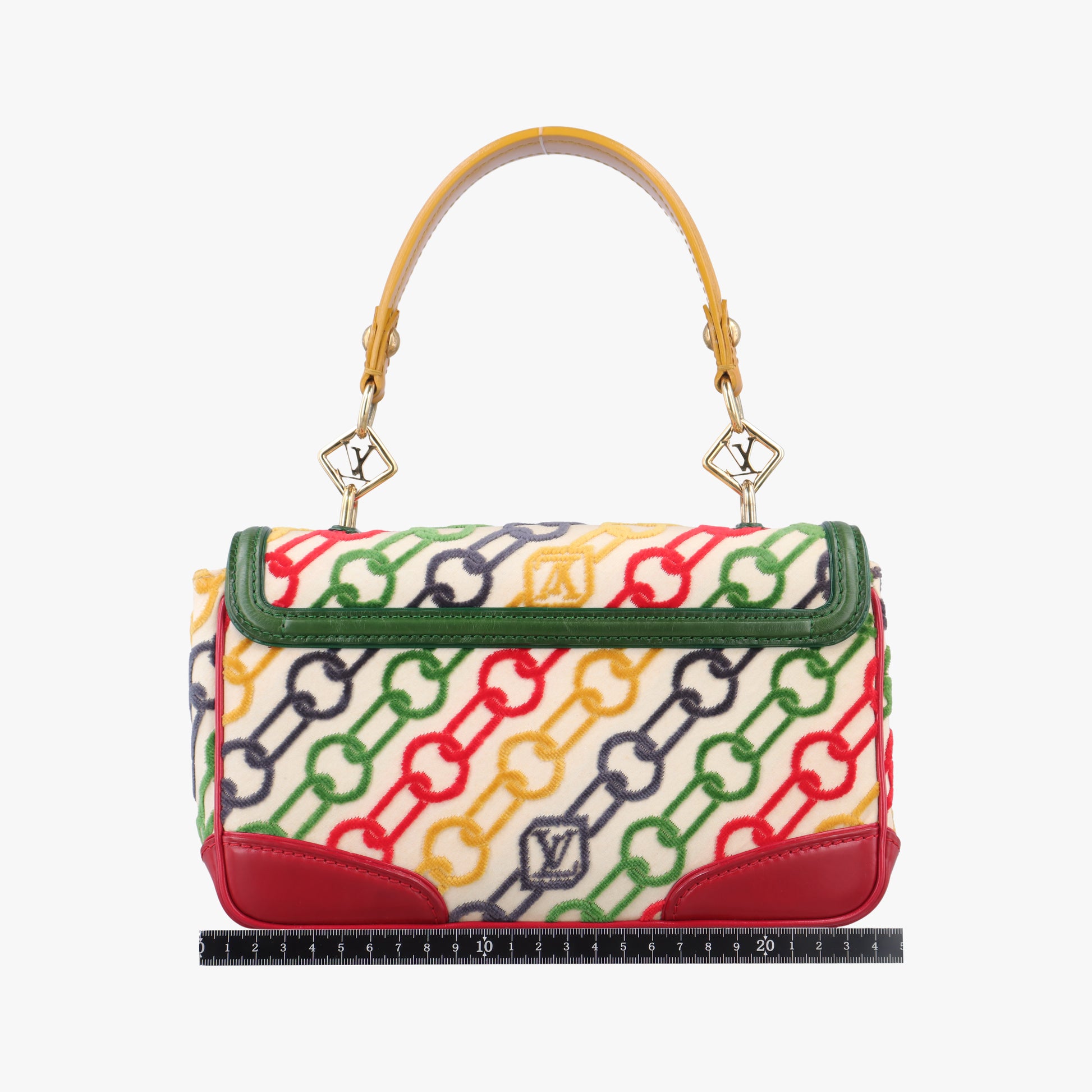 Dolly Pochette multicolor Velvet×leather M95208 BA0046ドリーポシェット マルチカラー ベロア×レザー M95208 BA0046