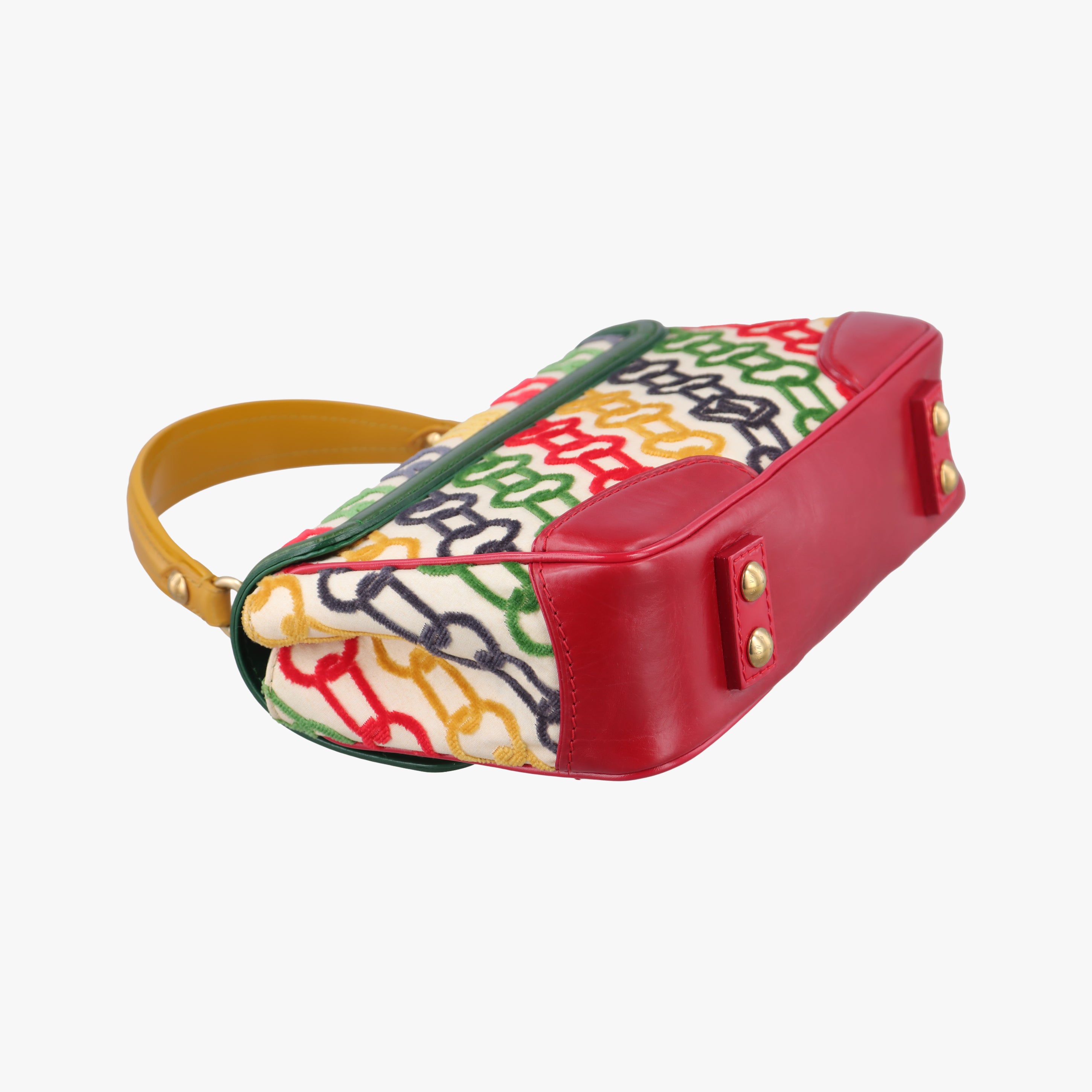 Dolly Pochette multicolor Velvet×leather M95208 BA0046ドリーポシェット マルチカラー ベロア×レザー M95208 BA0046