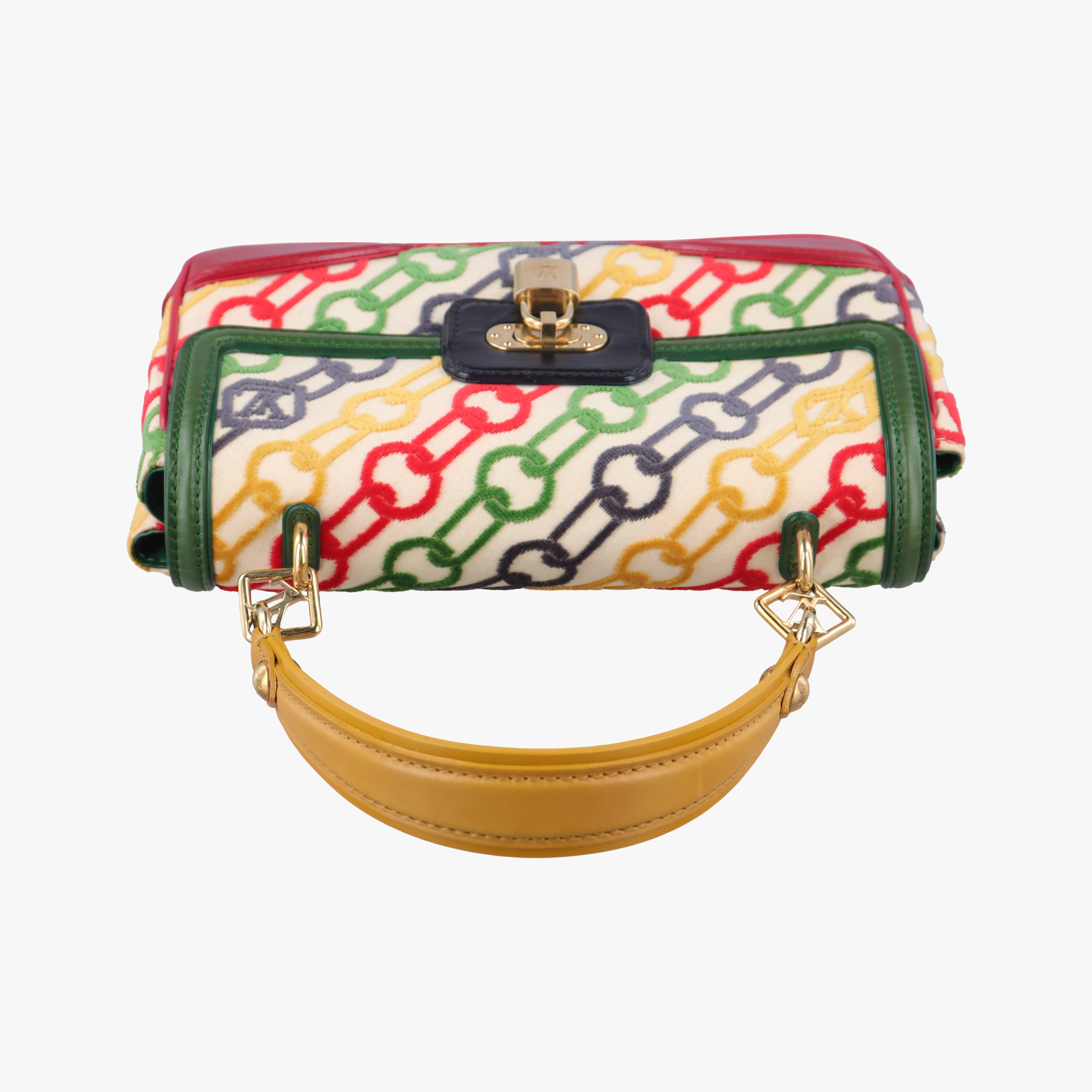 Dolly Pochette multicolor Velvet×leather M95208 BA0046ドリーポシェット マルチカラー ベロア×レザー M95208 BA0046