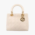 Lady Dior Beige Patent 05-MA-0057レディディオール ベージュ パテント 05-MA-0057