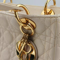 Lady Dior Beige Patent 05-MA-0057レディディオール ベージュ パテント 05-MA-0057
