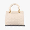 Lady Dior Beige Patent 05-MA-0057レディディオール ベージュ パテント 05-MA-0057