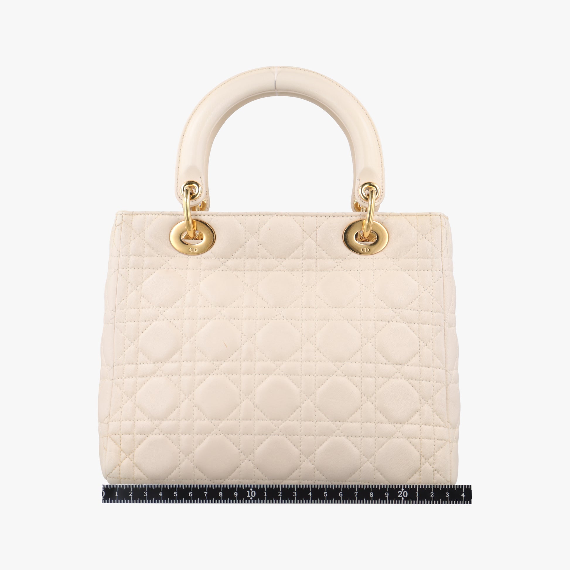 Lady Dior Beige Patent 05-MA-0057レディディオール ベージュ パテント 05-MA-0057