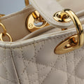 Lady Dior Beige Patent 05-MA-0057レディディオール ベージュ パテント 05-MA-0057