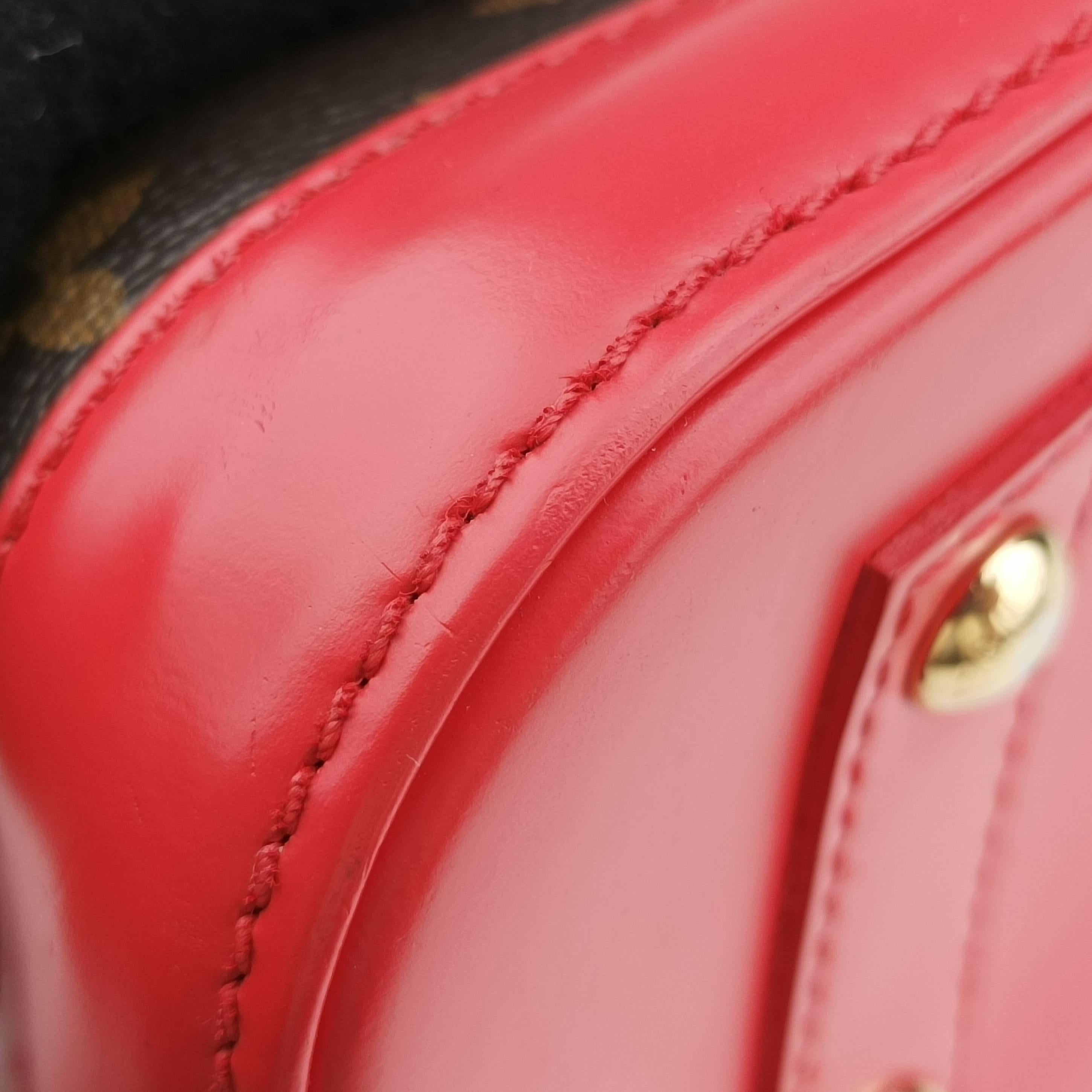 Alma BB brown×Flamingo Monogram Totem×calf leather M41659 FL3195アルマBB モノグラム/ブラウン系×フラミンゴ モノグラム トーテム×カーフレザー M41659 FL3195