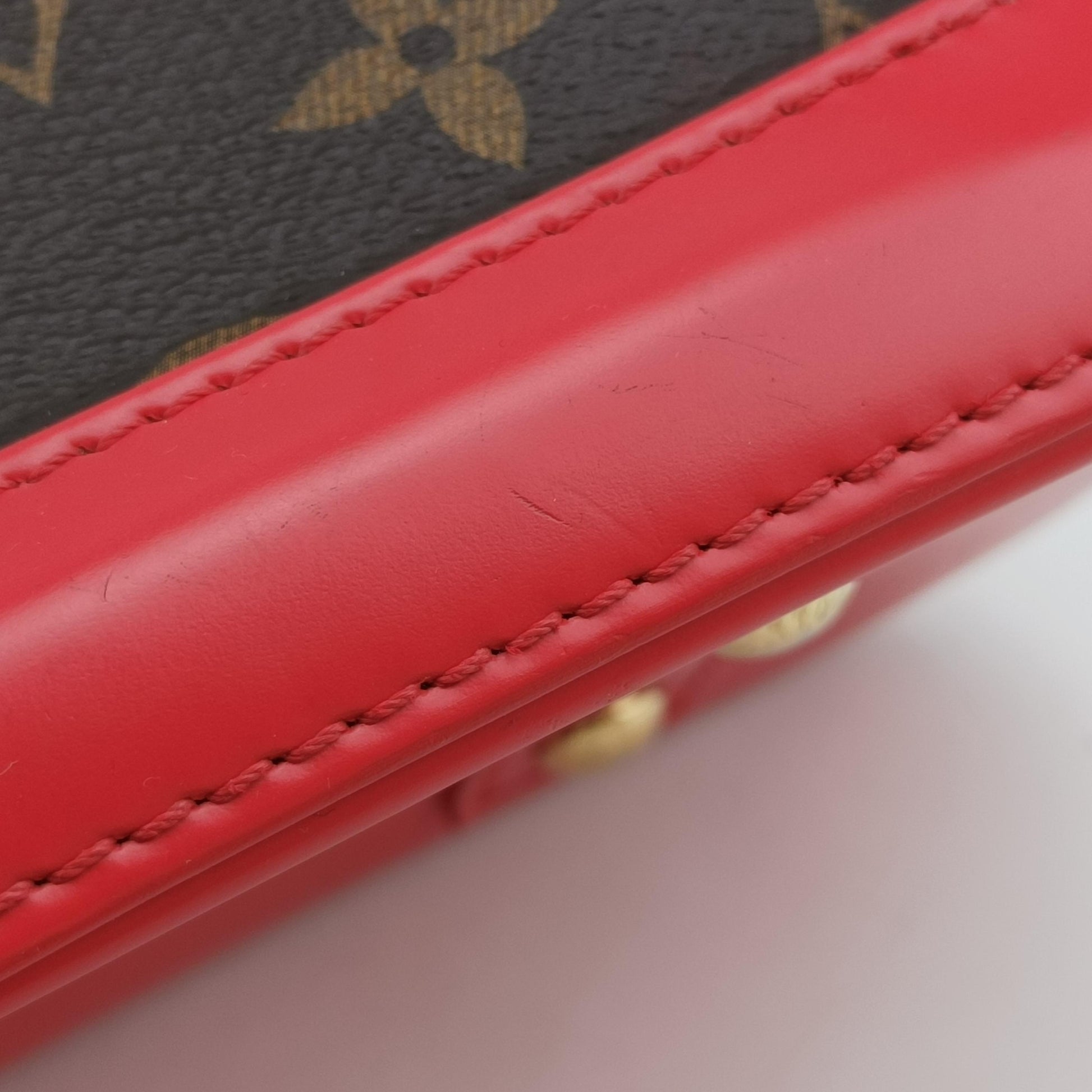 Alma BB brown×Flamingo Monogram Totem×calf leather M41659 FL3195アルマBB モノグラム/ブラウン系×フラミンゴ モノグラム トーテム×カーフレザー M41659 FL3195