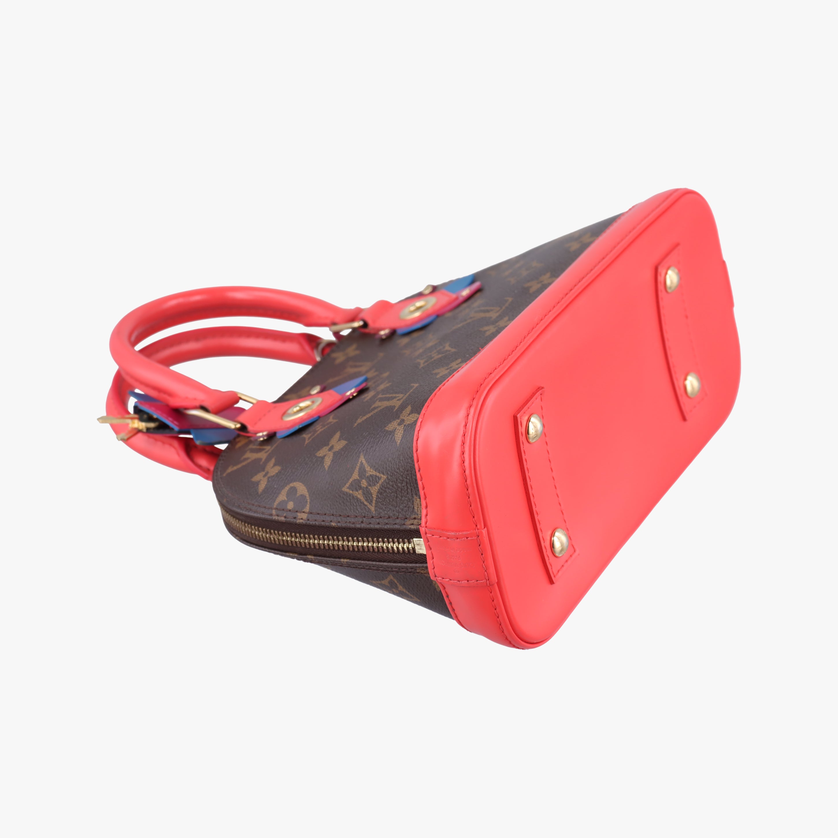 Alma BB brown×Flamingo Monogram Totem×calf leather M41659 FL3195アルマBB モノグラム/ブラウン系×フラミンゴ モノグラム トーテム×カーフレザー M41659 FL3195