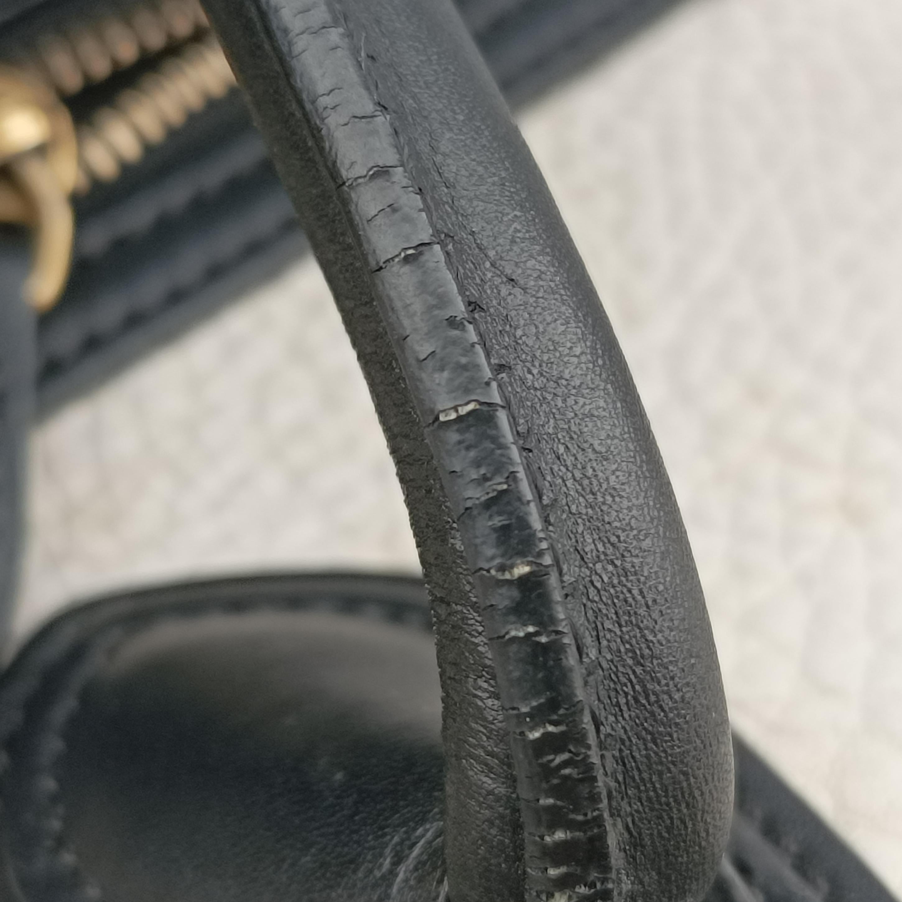 luggage nano shopper Brown x white x black Leather W-CE-3165ラゲージナノショッパー ブラウン×ホワイト×ブラック レザー W-CE-3165