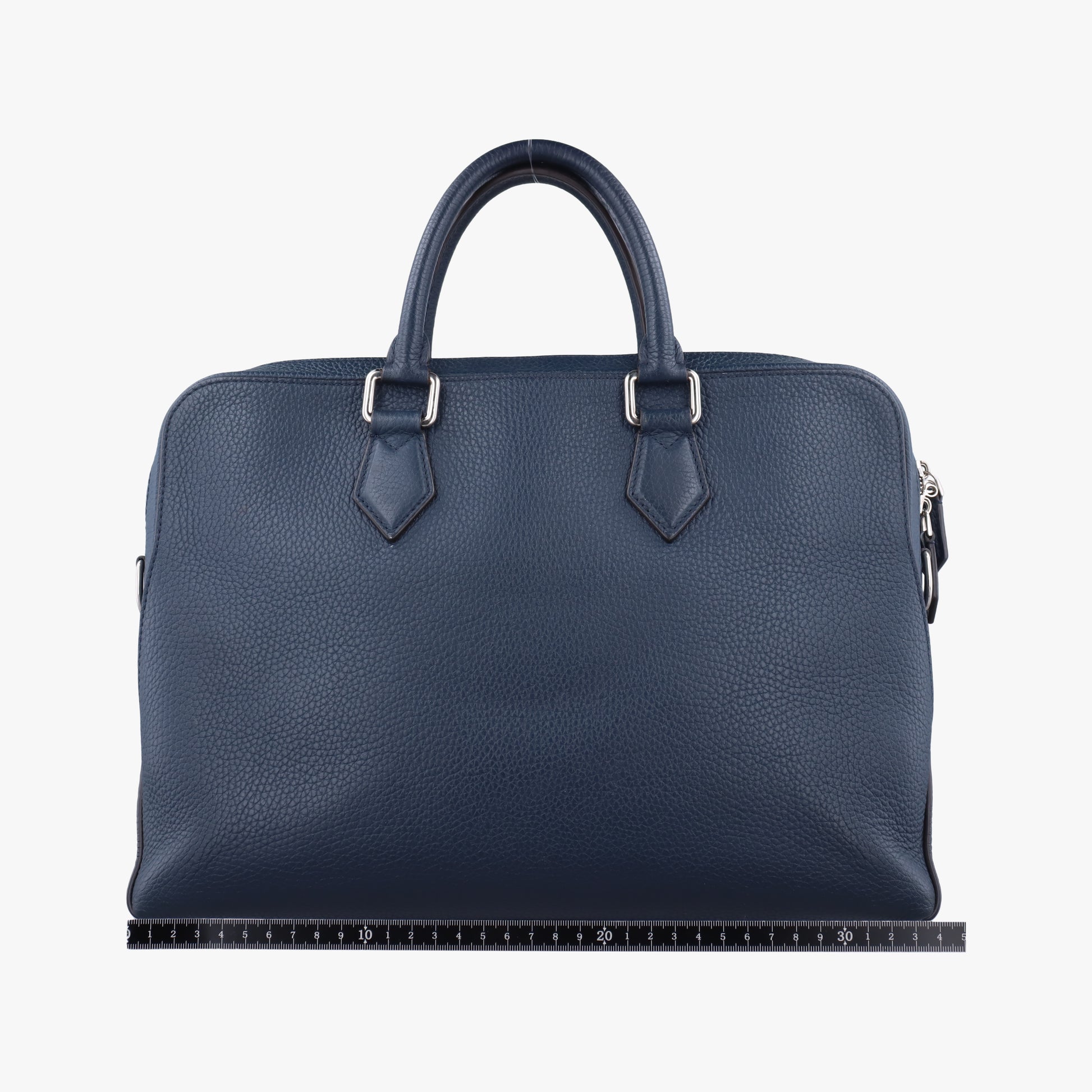 ARMAND Briefcase PM Navy Taurillon leather M53490 UB0138アルマンド ブリーフケース PM ネイビー トリヨンレザー M53490 UB0138