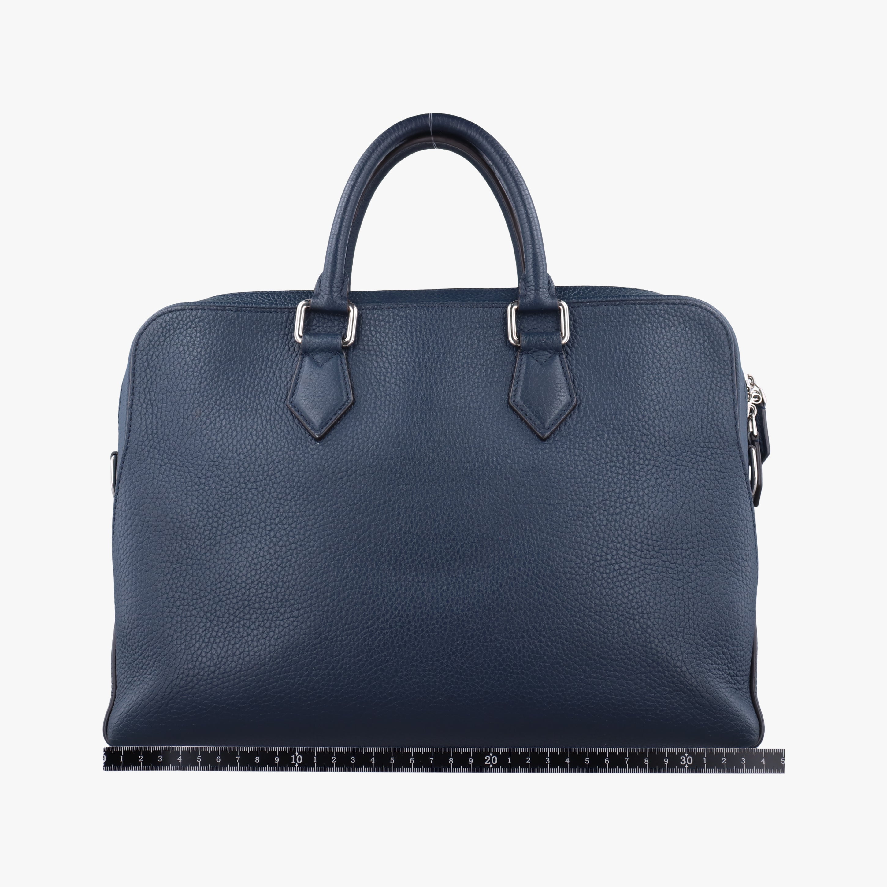 ARMAND Briefcase PM Navy Taurillon leather M53490 UB0138アルマンド ブリーフケース PM ネイビー トリヨンレザー M53490 UB0138