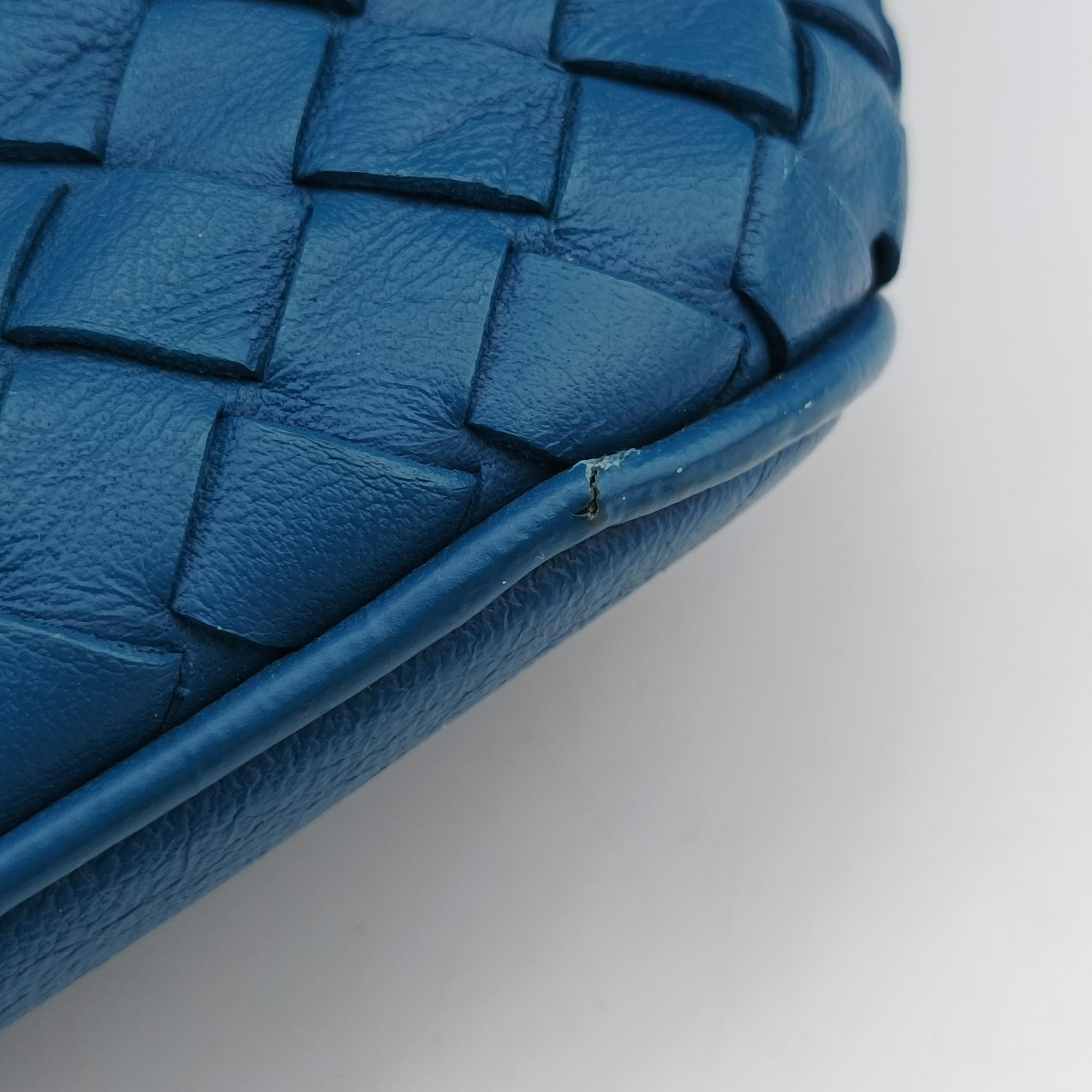 Intrecciato Blue lambskin B05508145Sイントレチャート ブルー ラムスキン B05508145S