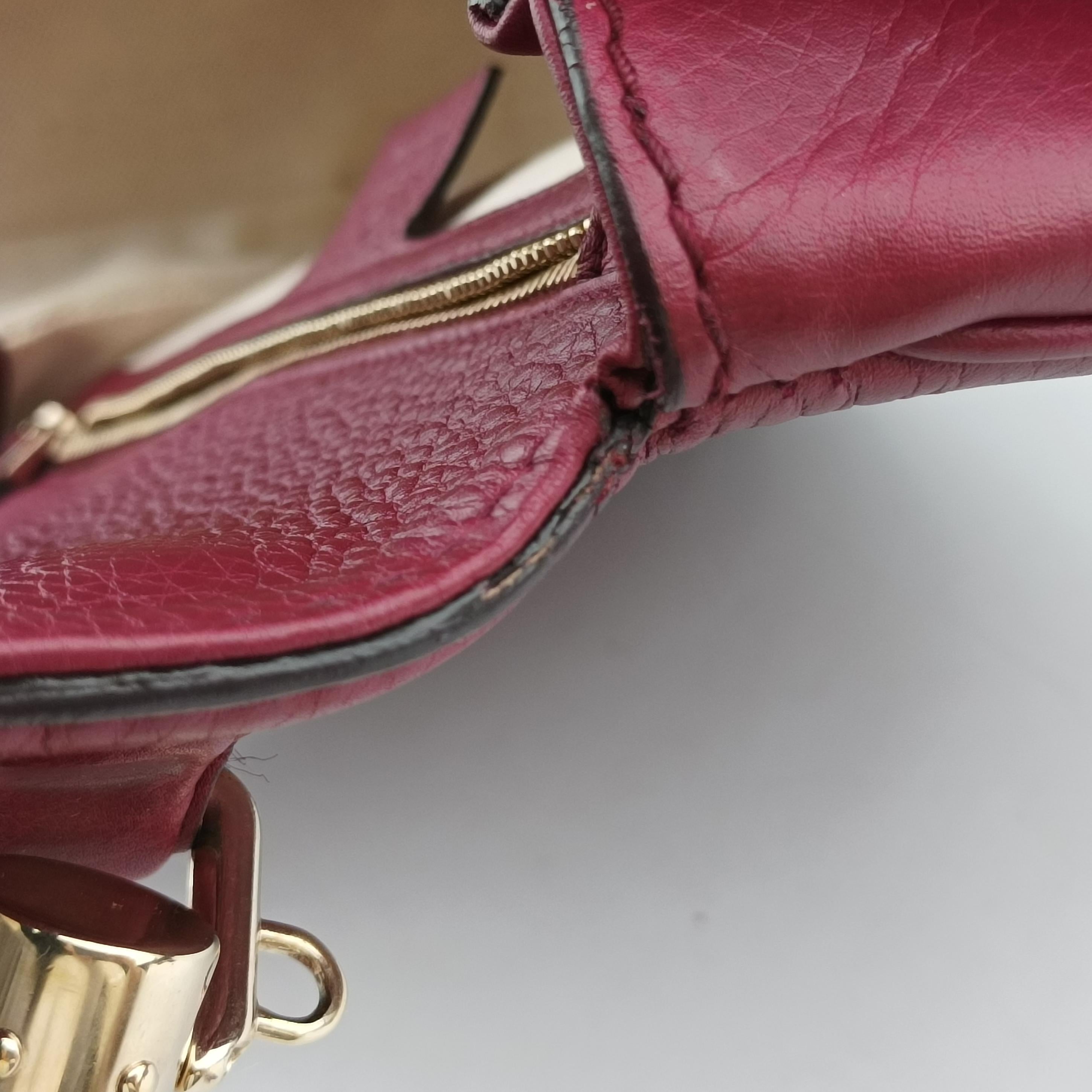 New Bamboo Burgundy Leather 254884 H9923019ニューバンブー ワインレッド レザー 254884 H9923019