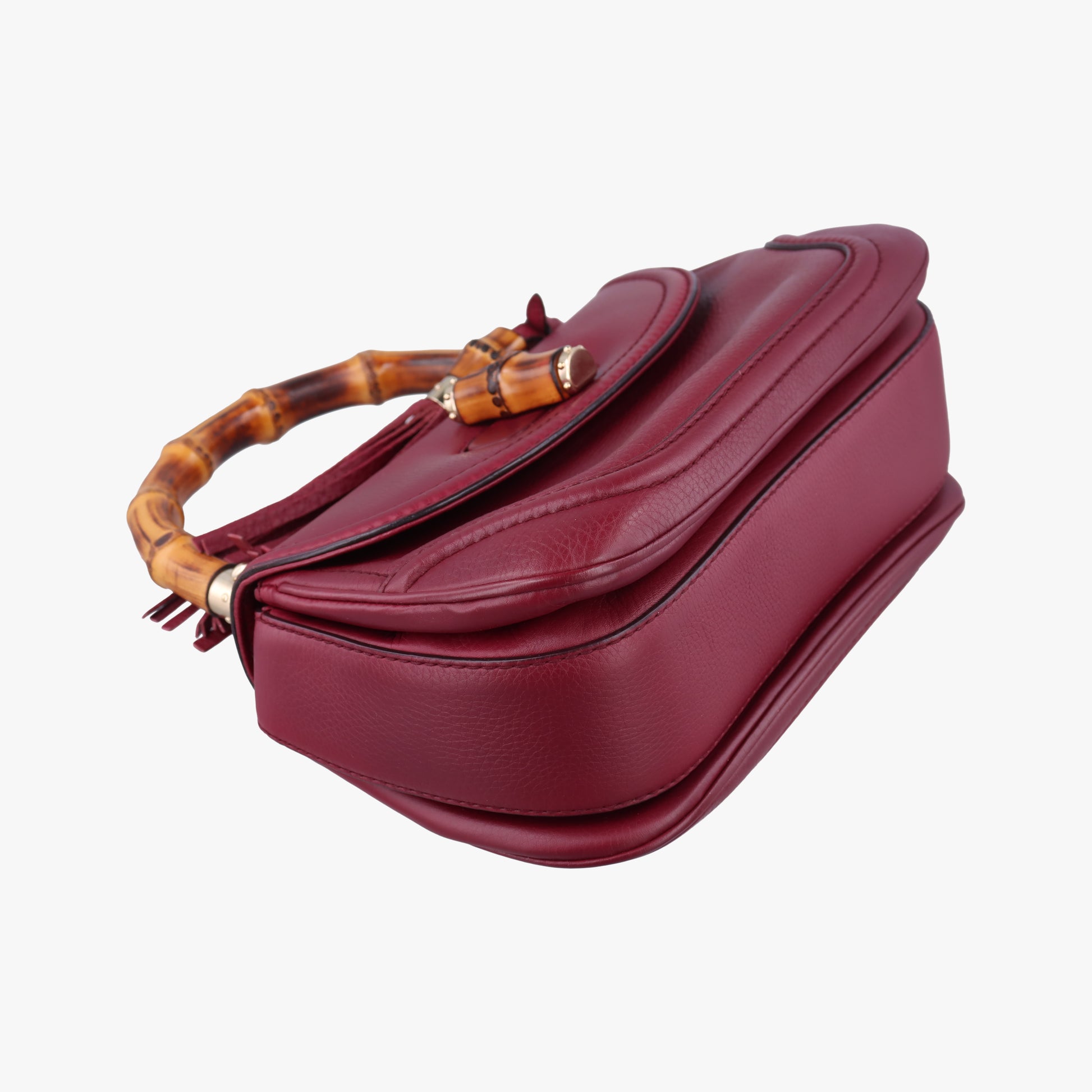 New Bamboo Burgundy Leather 254884 H9923019ニューバンブー ワインレッド レザー 254884 H9923019