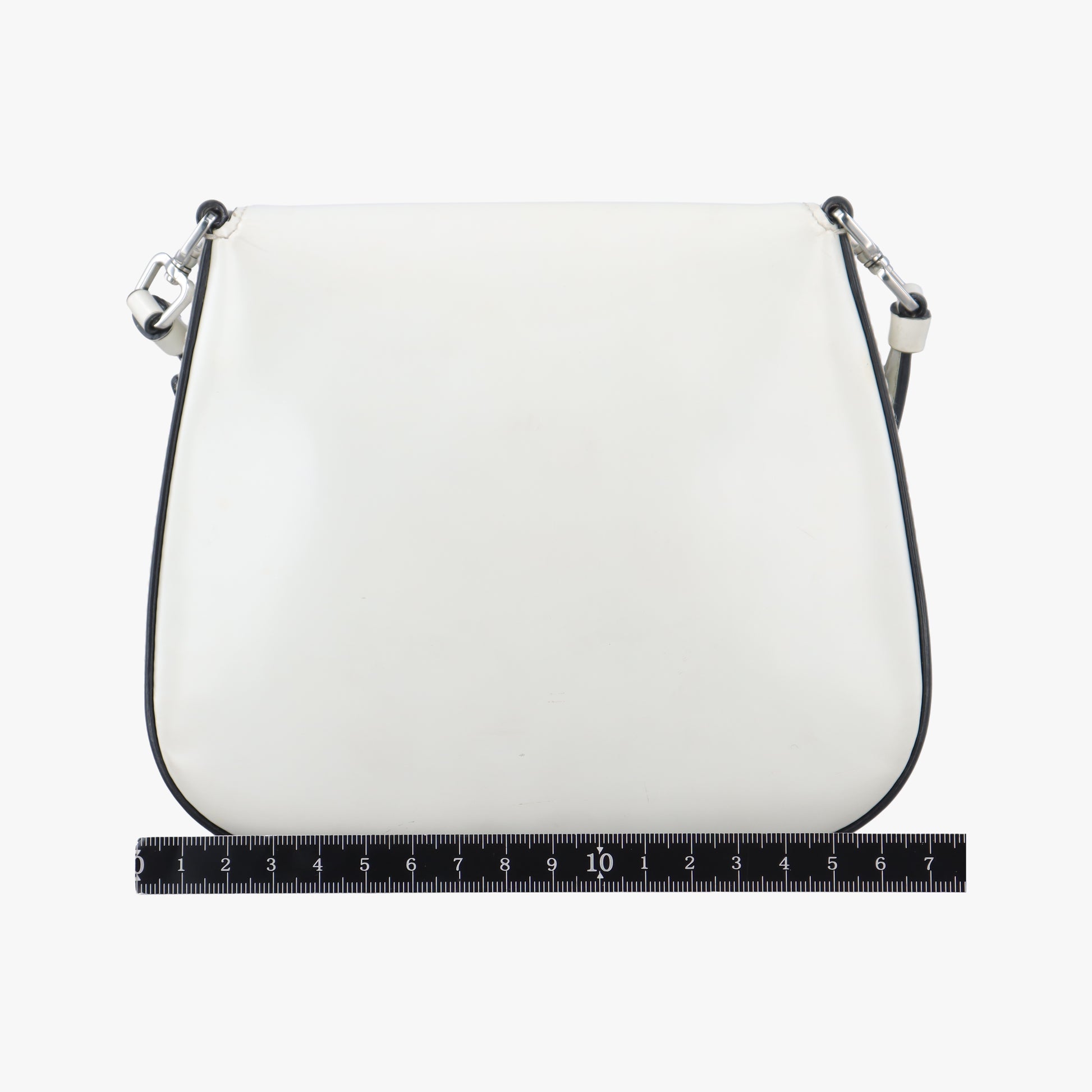 Cleo Flap White Leather 1BH188 7/Dクレオフラップ ホワイト レザー 1BH188 7/D