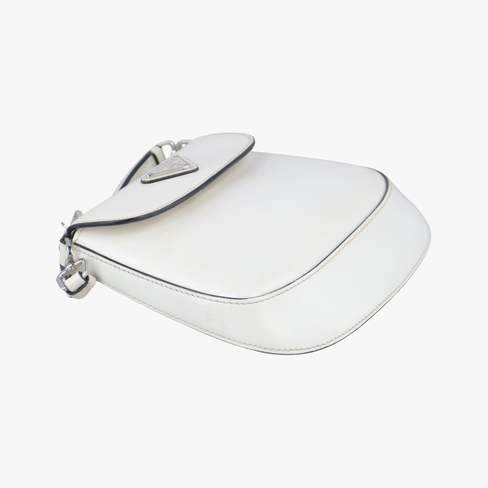 Cleo Flap White Leather 1BH188 7/Dクレオフラップ ホワイト レザー 1BH188 7/D