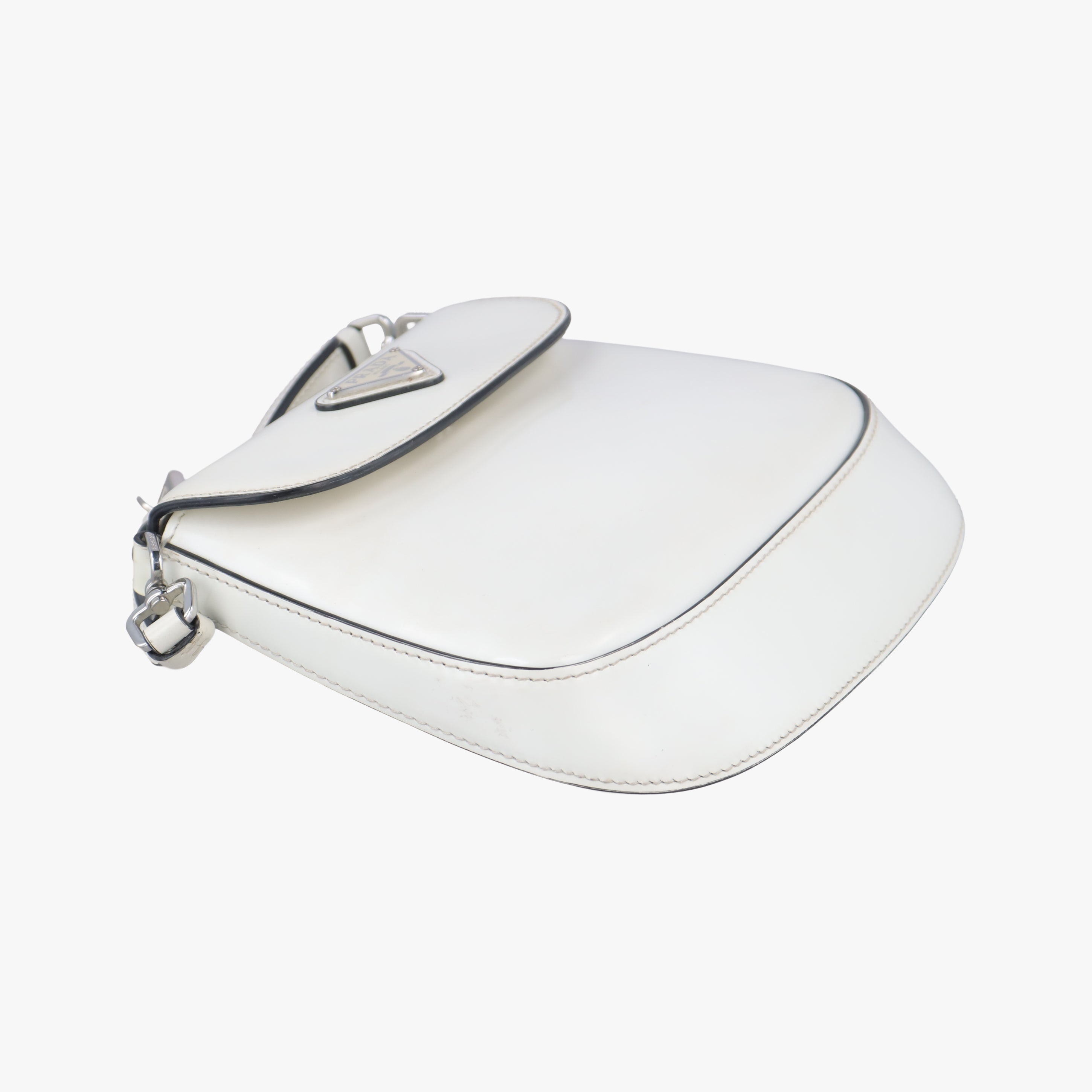 Cleo Flap White Leather 1BH188 7/Dクレオフラップ ホワイト レザー 1BH188 7/D