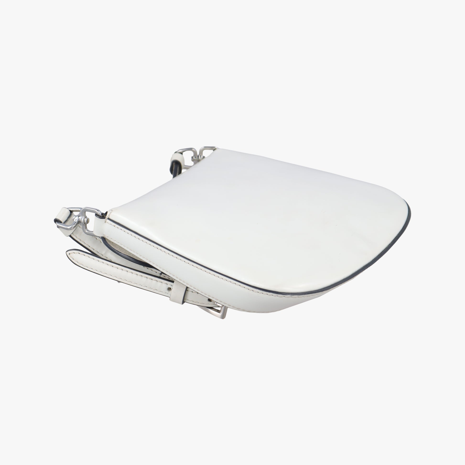 Cleo Flap White Leather 1BH188 7/Dクレオフラップ ホワイト レザー 1BH188 7/D