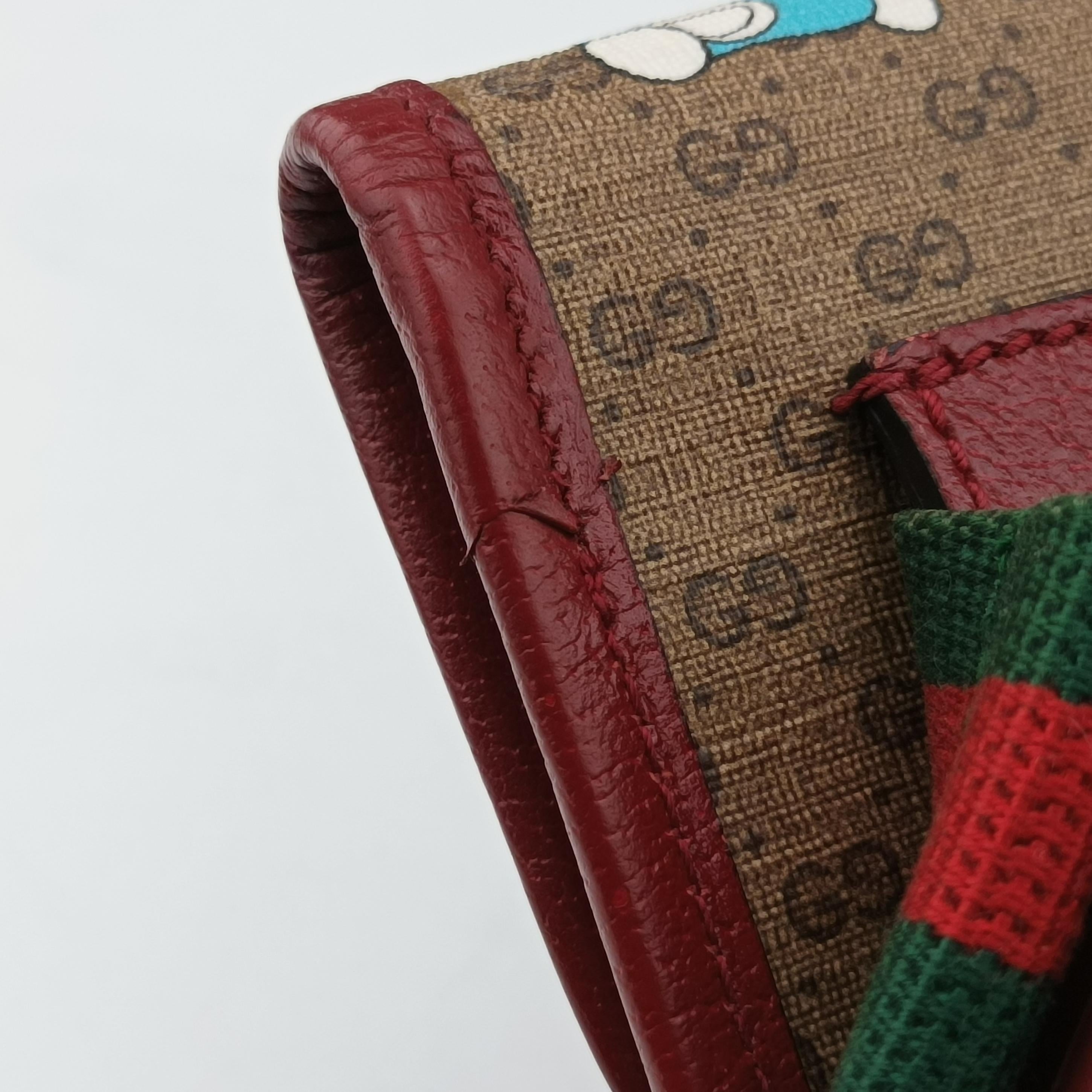 Doraemon collaboration Brown×red PVC coated canvas 647817 F034043463ドラえもん コラボ ブラウン×レッド PVCコーティングキャンバス 647817 F034043463