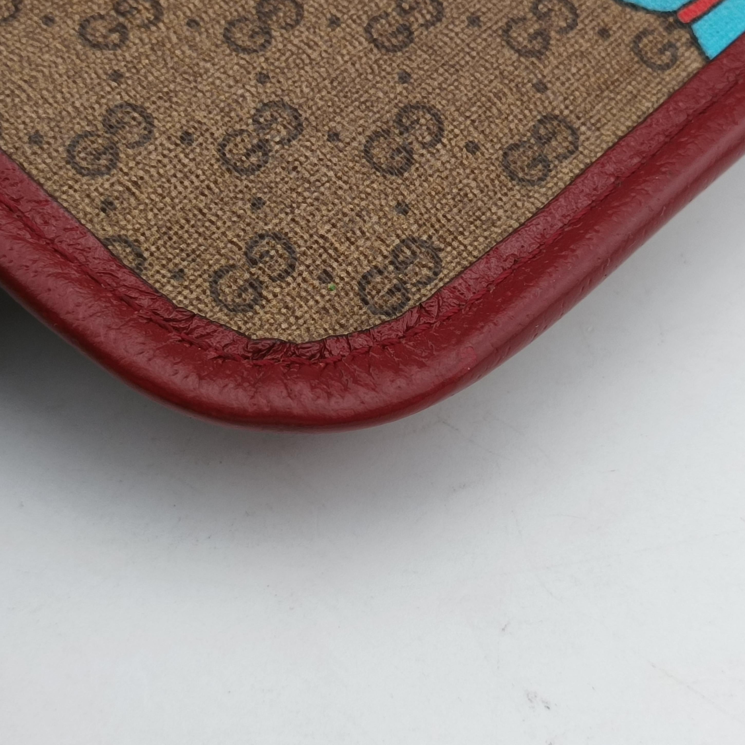Doraemon collaboration Brown×red PVC coated canvas 647817 F034043463ドラえもん コラボ ブラウン×レッド PVCコーティングキャンバス 647817 F034043463