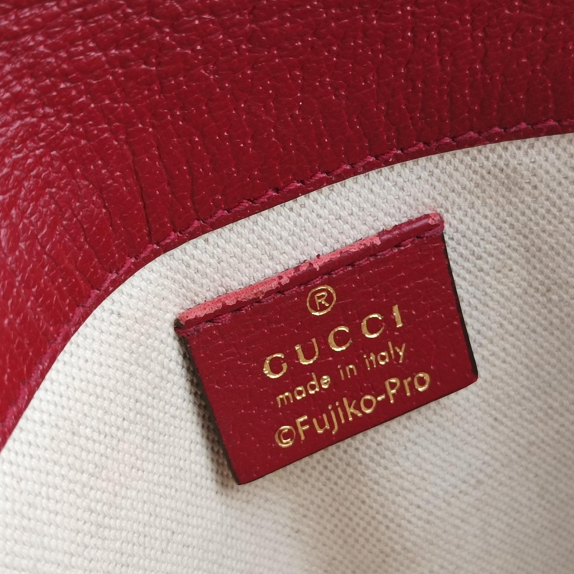 Doraemon collaboration Brown×red PVC coated canvas 647817 F034043463ドラえもん コラボ ブラウン×レッド PVCコーティングキャンバス 647817 F034043463