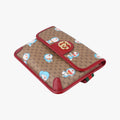 Doraemon collaboration Brown×red PVC coated canvas 647817 F034043463ドラえもん コラボ ブラウン×レッド PVCコーティングキャンバス 647817 F034043463