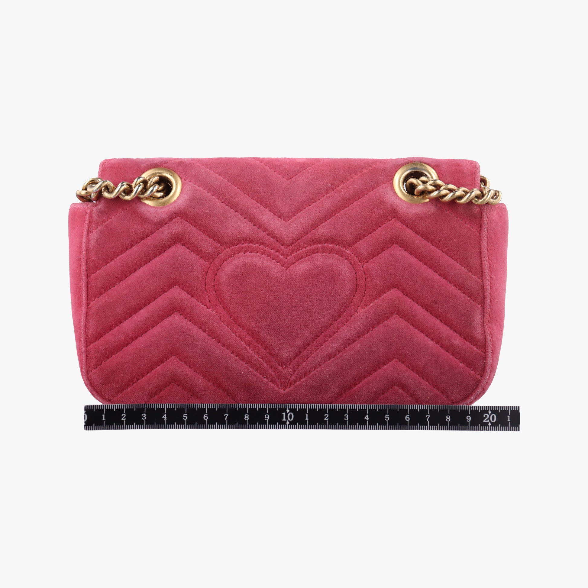 GG Marmont Pink velour 446744 A022312611GGマーモント ピンク ベロア 446744 A022312611