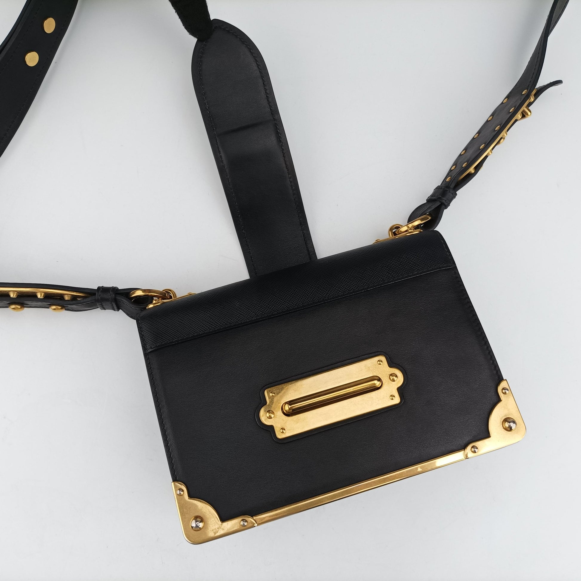 Cahier Black Leather 25カイエ ブラック レザー 25