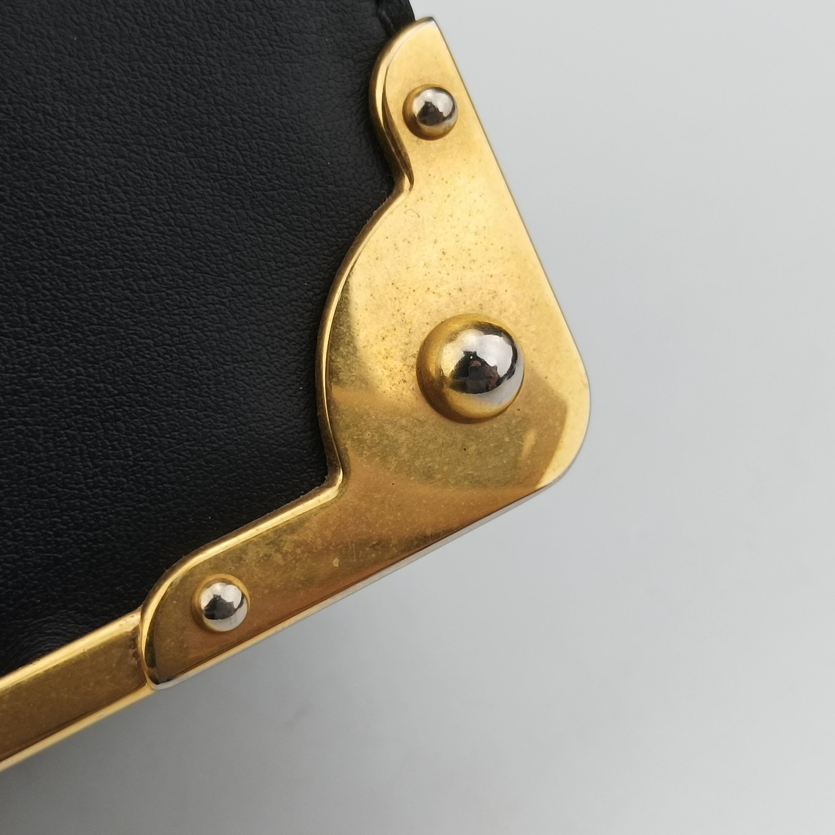 Cahier Black Leather 25カイエ ブラック レザー 25