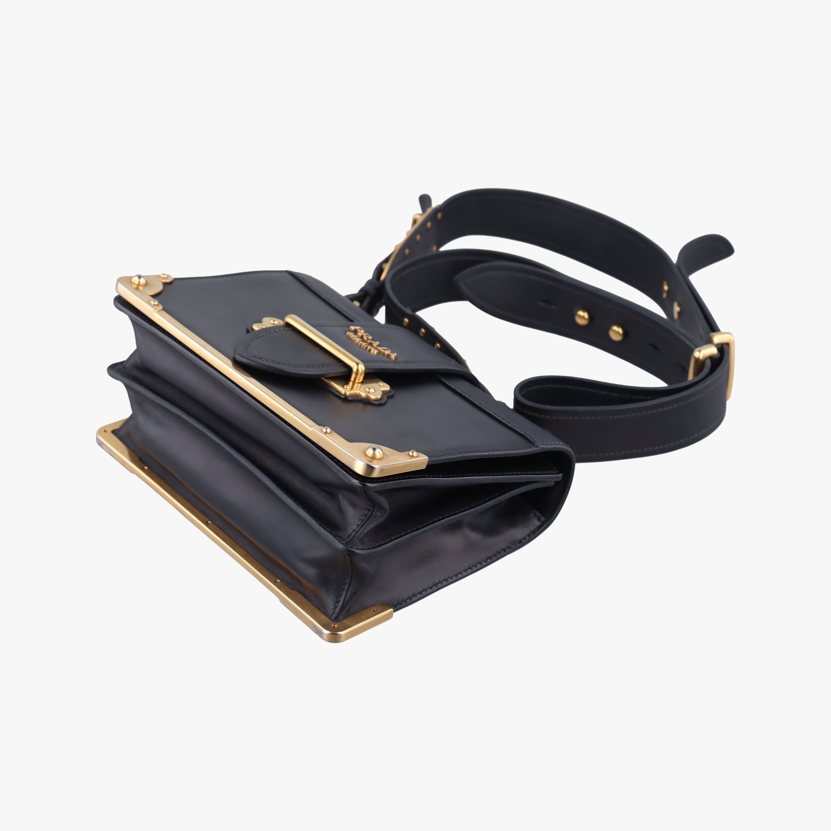 Cahier Black Leather 25カイエ ブラック レザー 25