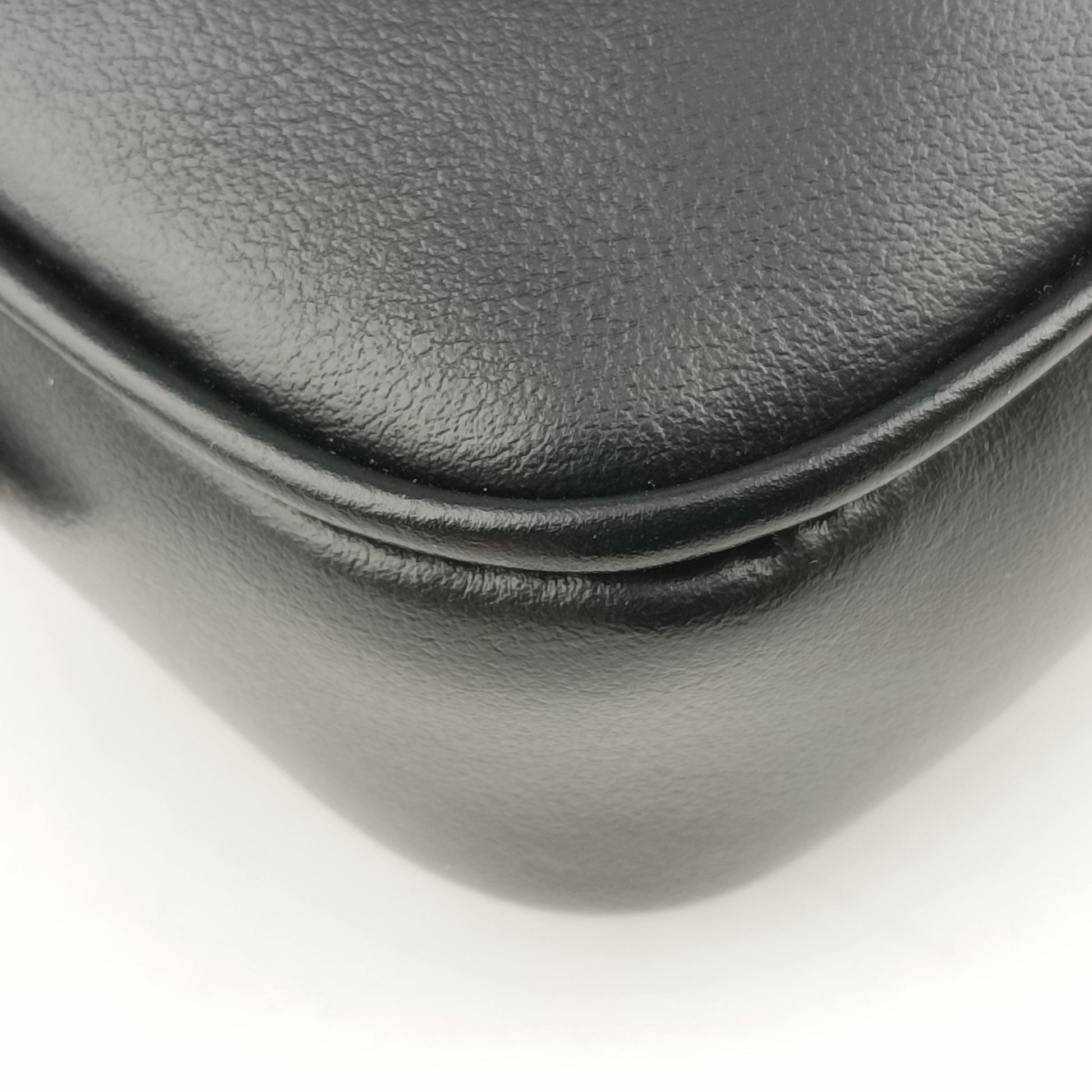 logo Black leather 58ロゴ ブラック レザー 58