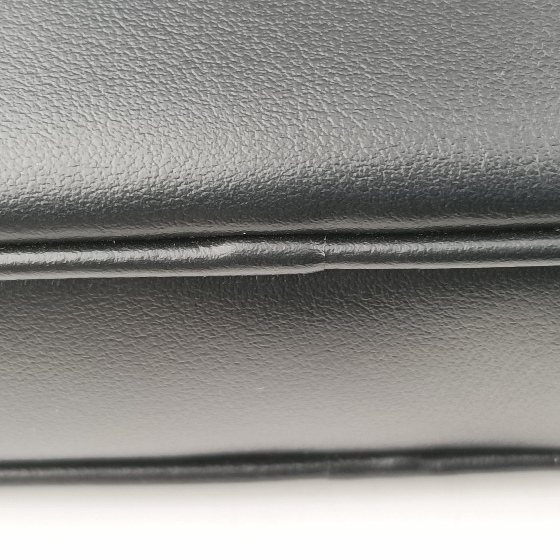 logo Black leather 58ロゴ ブラック レザー 58