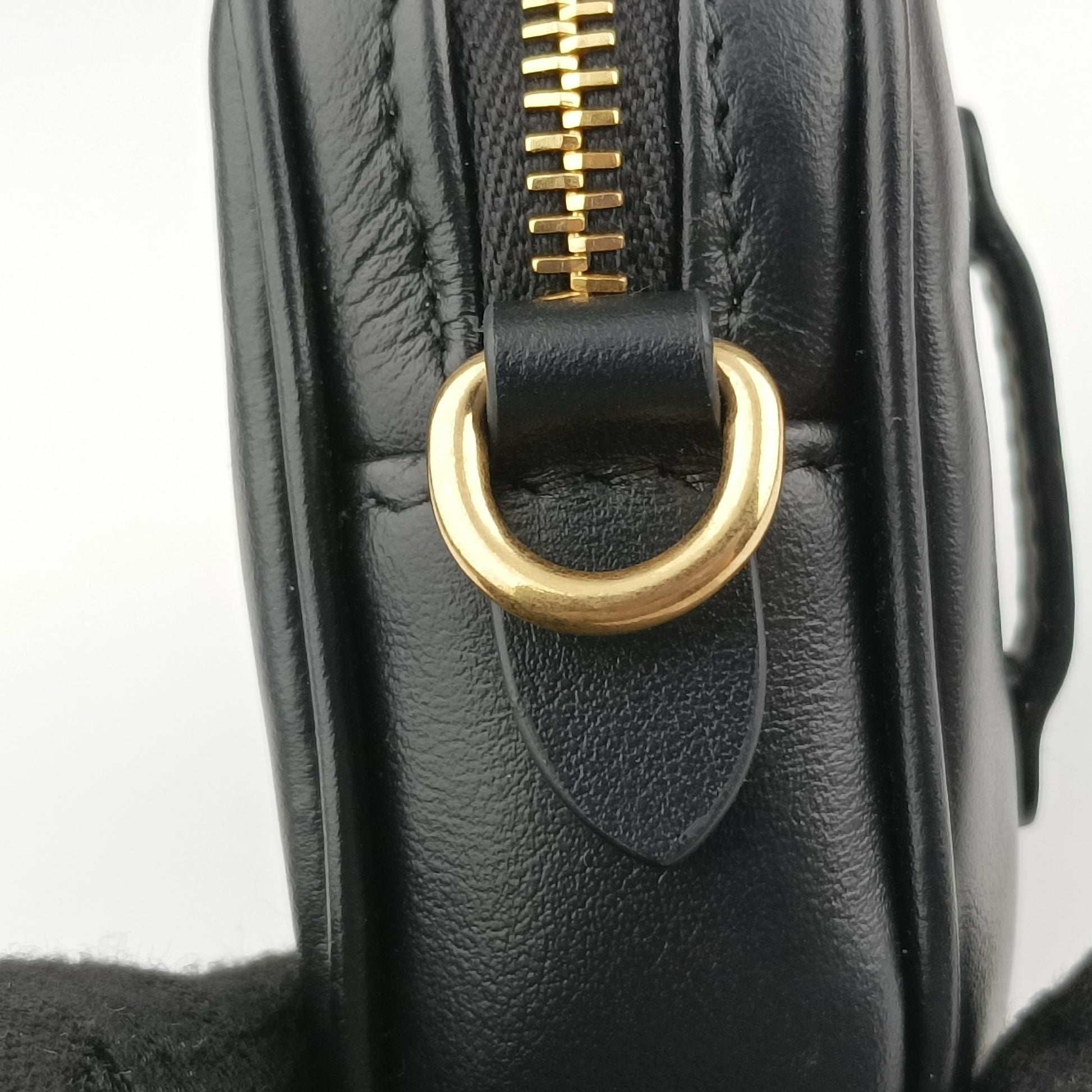 logo Black leather 58ロゴ ブラック レザー 58