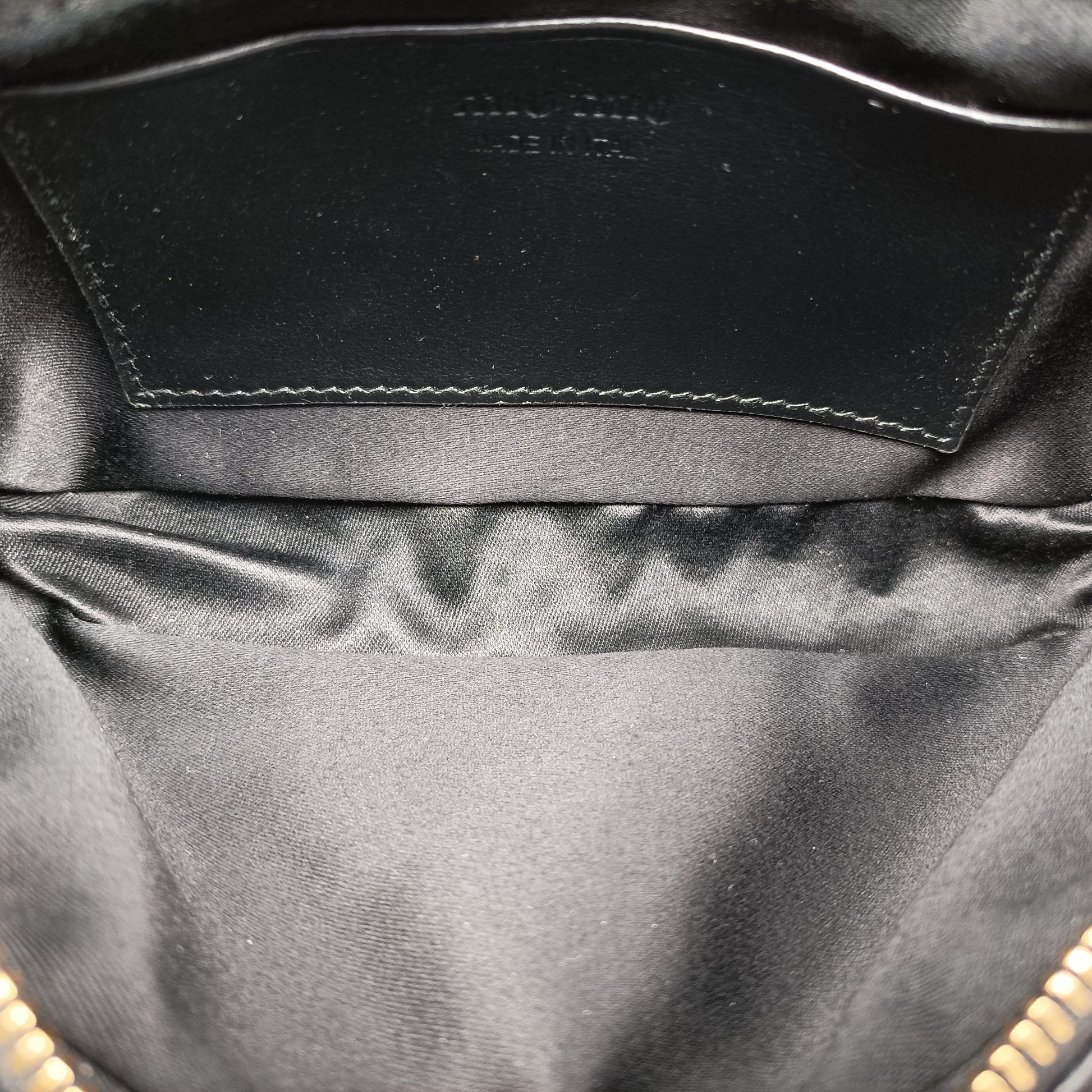 logo Black leather 58ロゴ ブラック レザー 58