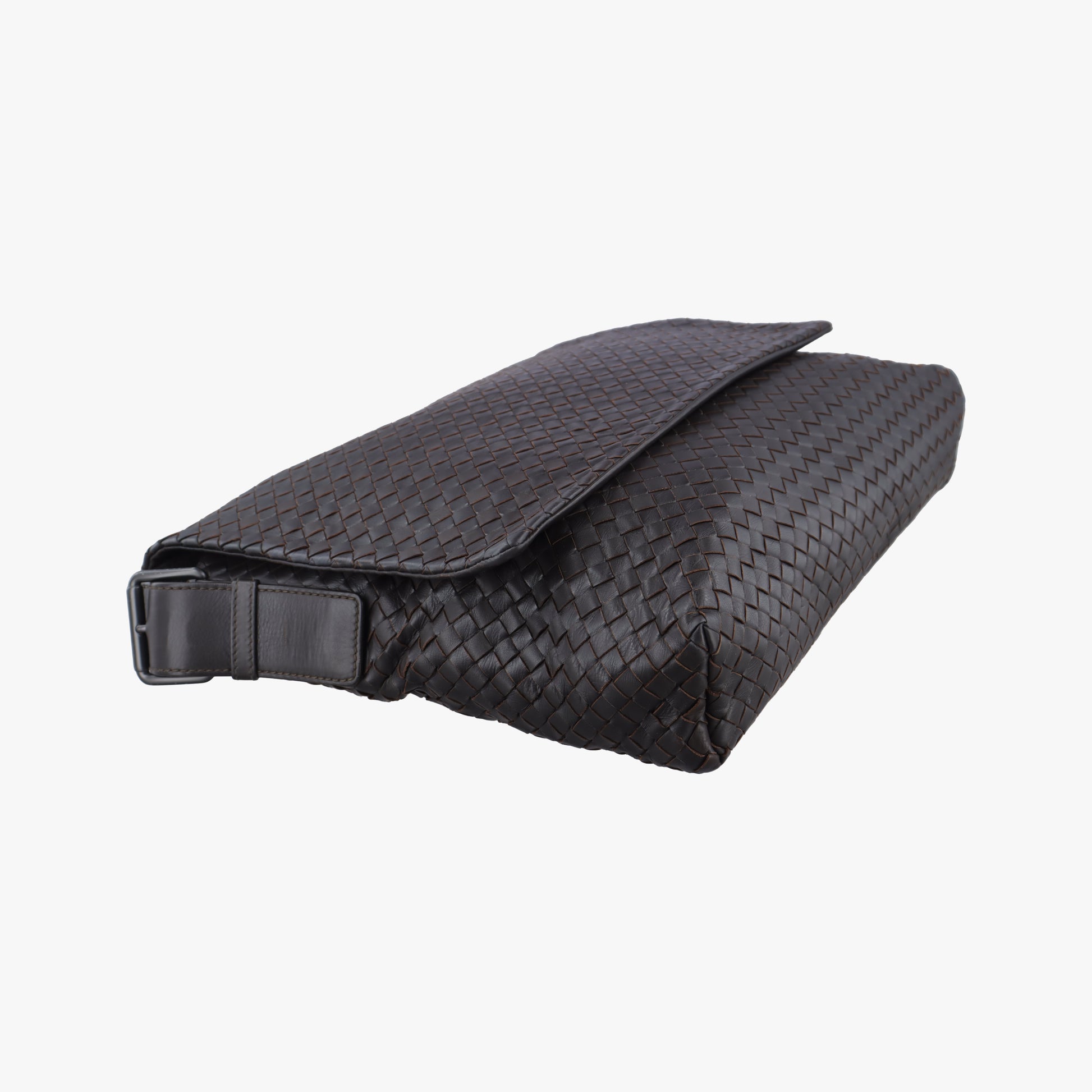 Intrecciato Brown lambskin 161314 VQ131 1301 EPEV 2011 1553 Aイントレチャート ブラウン ラムスキン 161314 VQ131 1301 EPEV 2011 1553 A