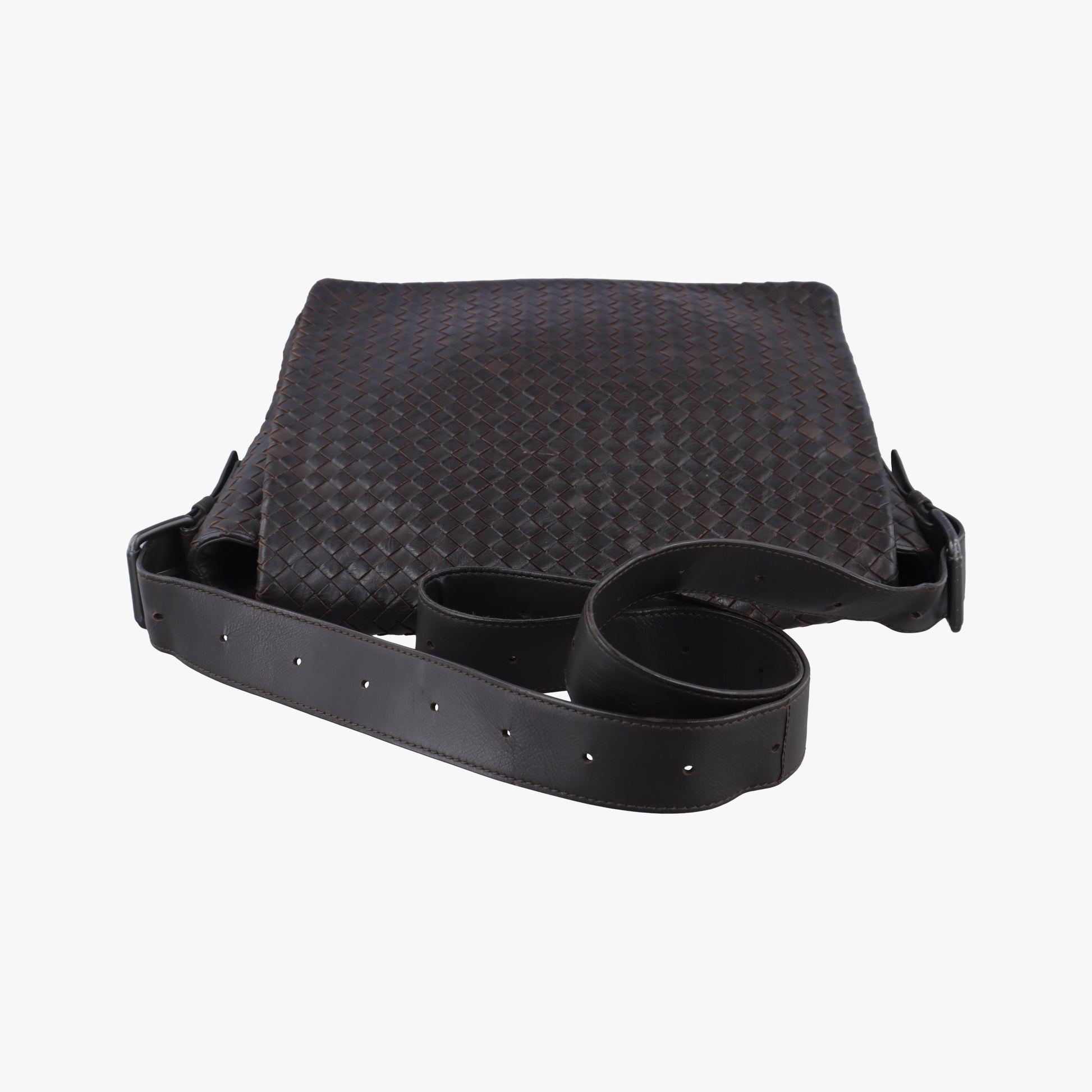 Intrecciato Brown lambskin 161314 VQ131 1301 EPEV 2011 1553 Aイントレチャート ブラウン ラムスキン 161314 VQ131 1301 EPEV 2011 1553 A