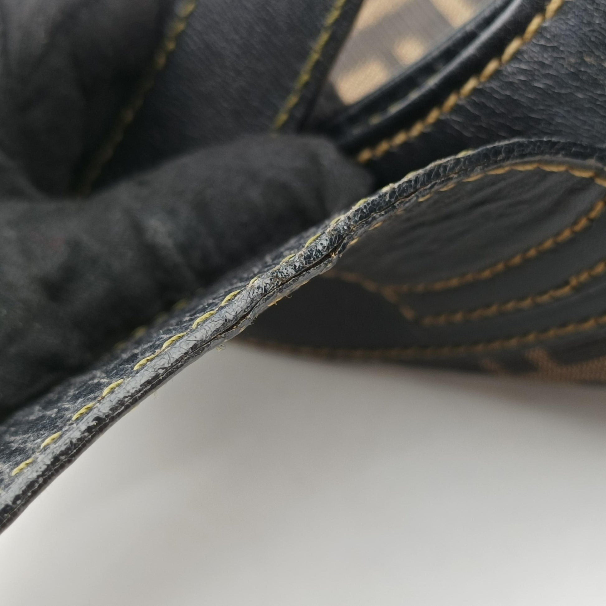 Zucca pattern Mamma Bucket Brown canvas x leather 15081 4 15081/0 8ズッカ柄 マンマバケット ブラウン キャンバス×レザー 15081 4 15081/0 8