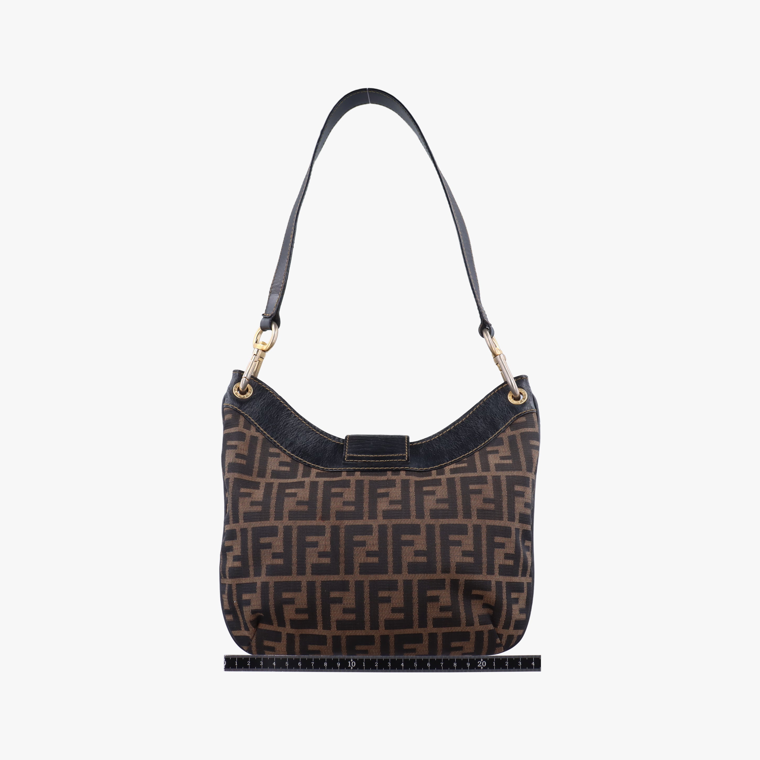 Zucca pattern Mamma Bucket Brown canvas x leather 15081 4 15081/0 8ズッカ柄 マンマバケット ブラウン キャンバス×レザー 15081 4 15081/0 8