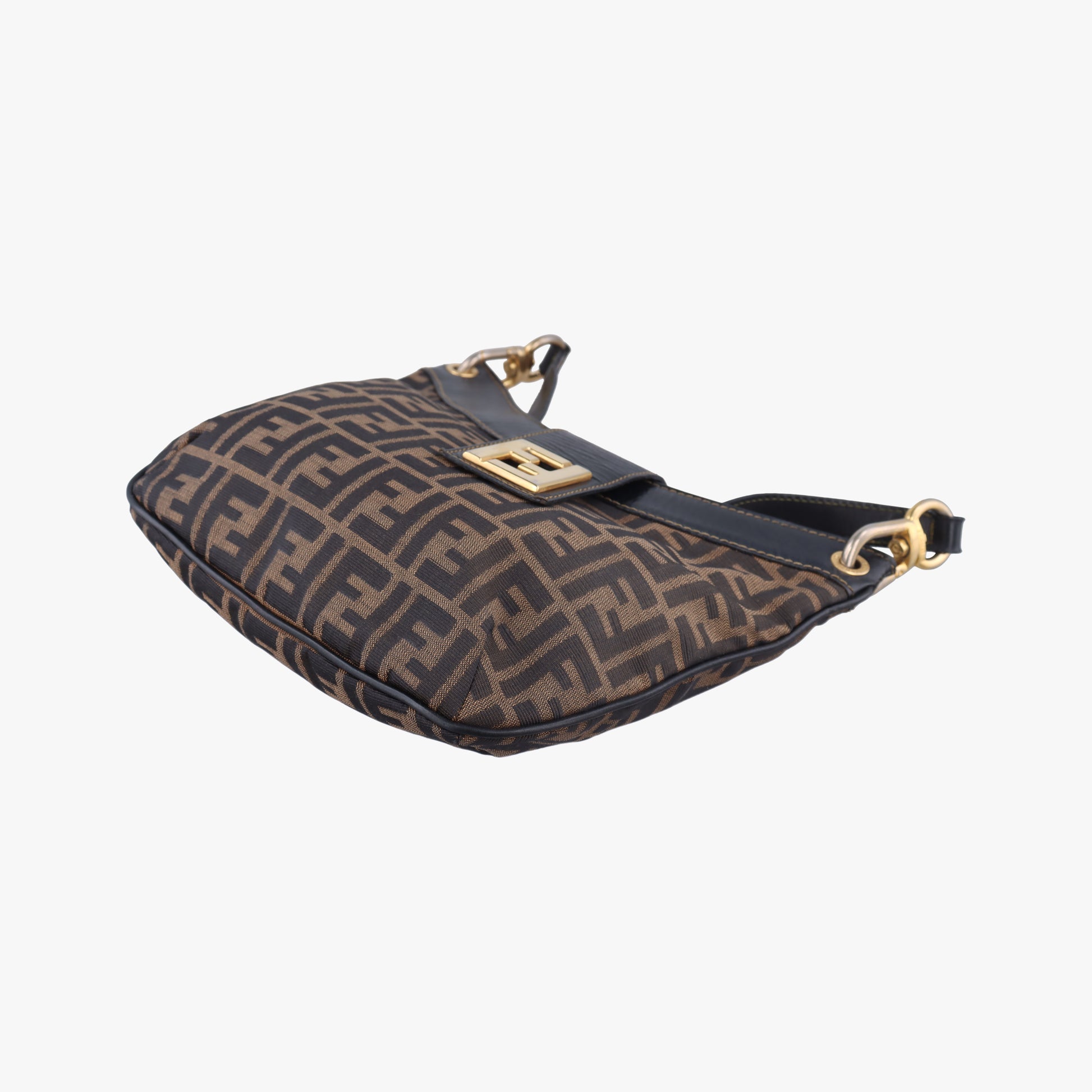 Zucca pattern Mamma Bucket Brown canvas x leather 15081 4 15081/0 8ズッカ柄 マンマバケット ブラウン キャンバス×レザー 15081 4 15081/0 8