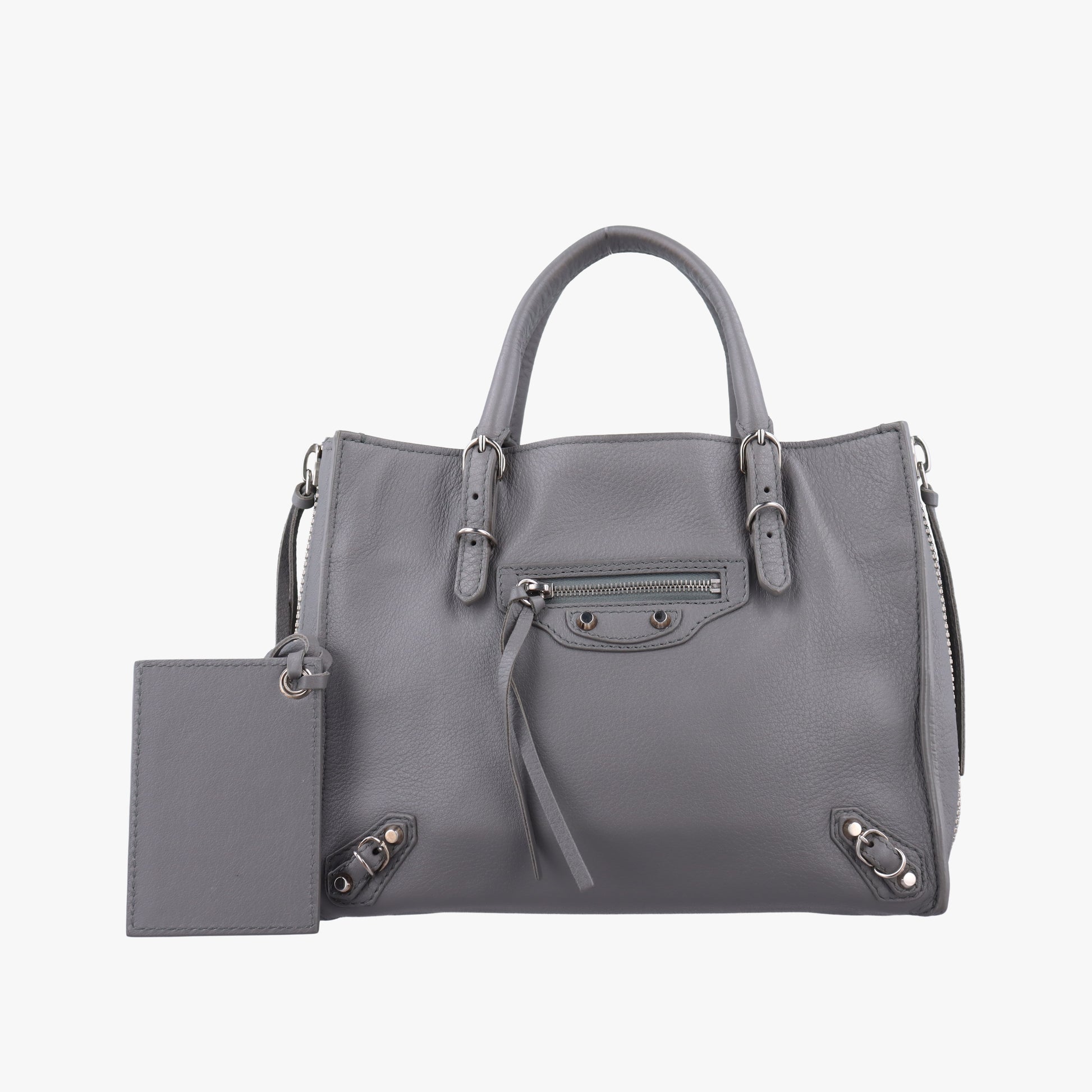 Paper A6 Zip Around Grey Leather 357333.1320.C.002123ペーパー A6 ジップアラウンド グレー レザー 357333.1320.C.002123