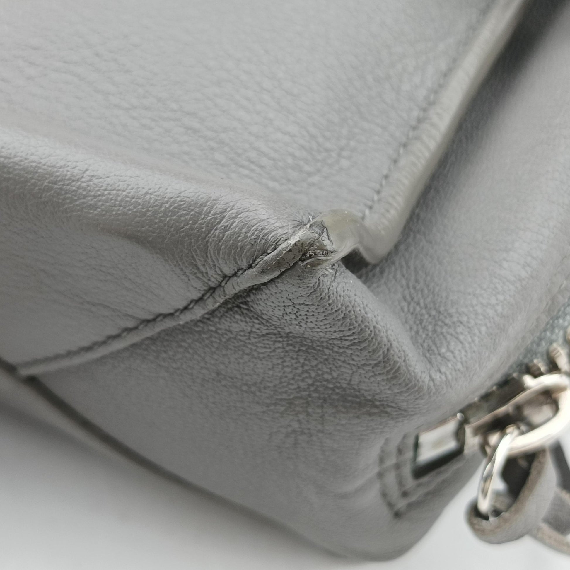 Paper A6 Zip Around Grey Leather 357333.1320.C.002123ペーパー A6 ジップアラウンド グレー レザー 357333.1320.C.002123