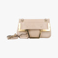 flap Beige Leather 8BH364 8BH364-A86T-199-12085フラップ ベージュ レザー 8BH364 8BH364-A86T-199-12085