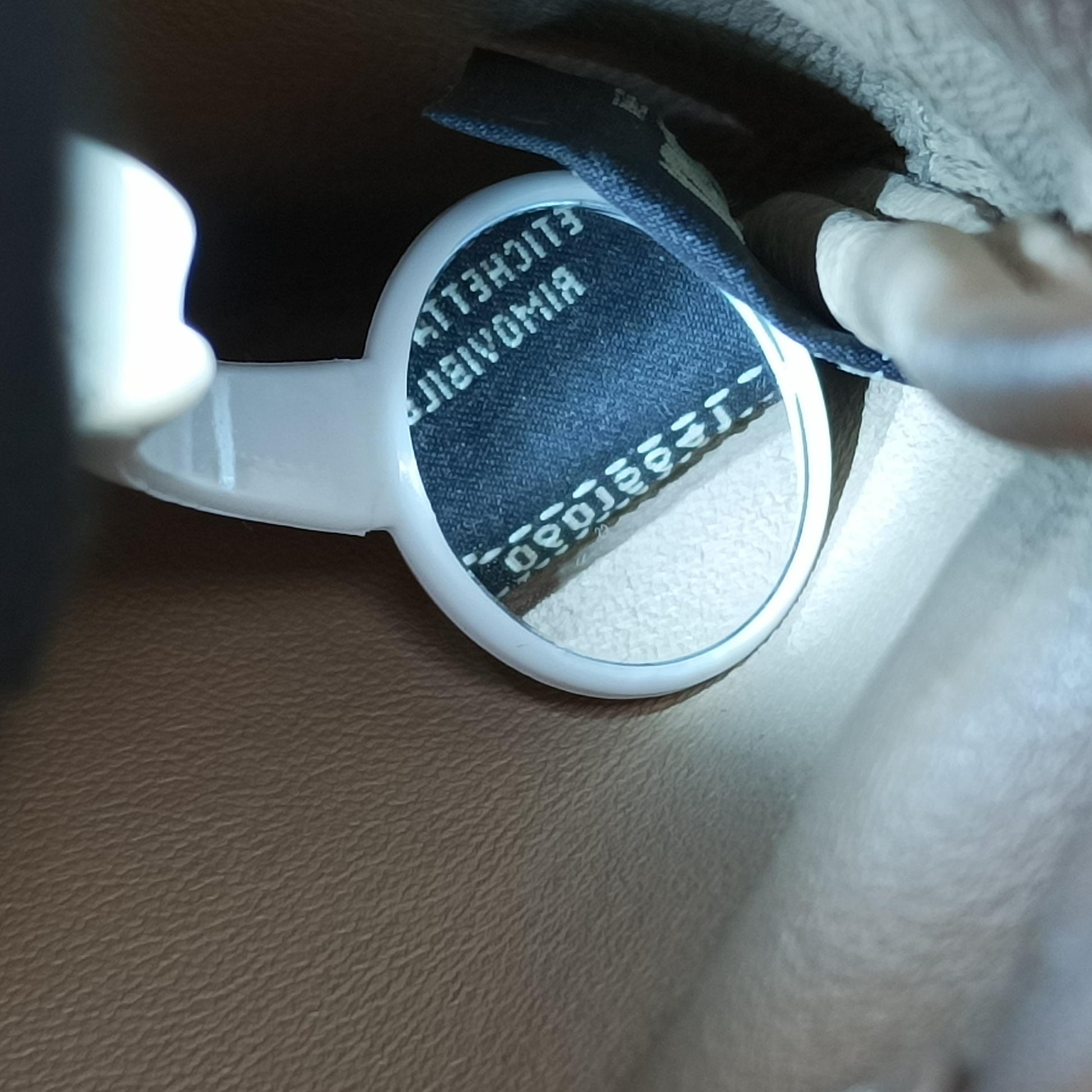 flap Beige Leather 8BH364 8BH364-A86T-199-12085フラップ ベージュ レザー 8BH364 8BH364-A86T-199-12085