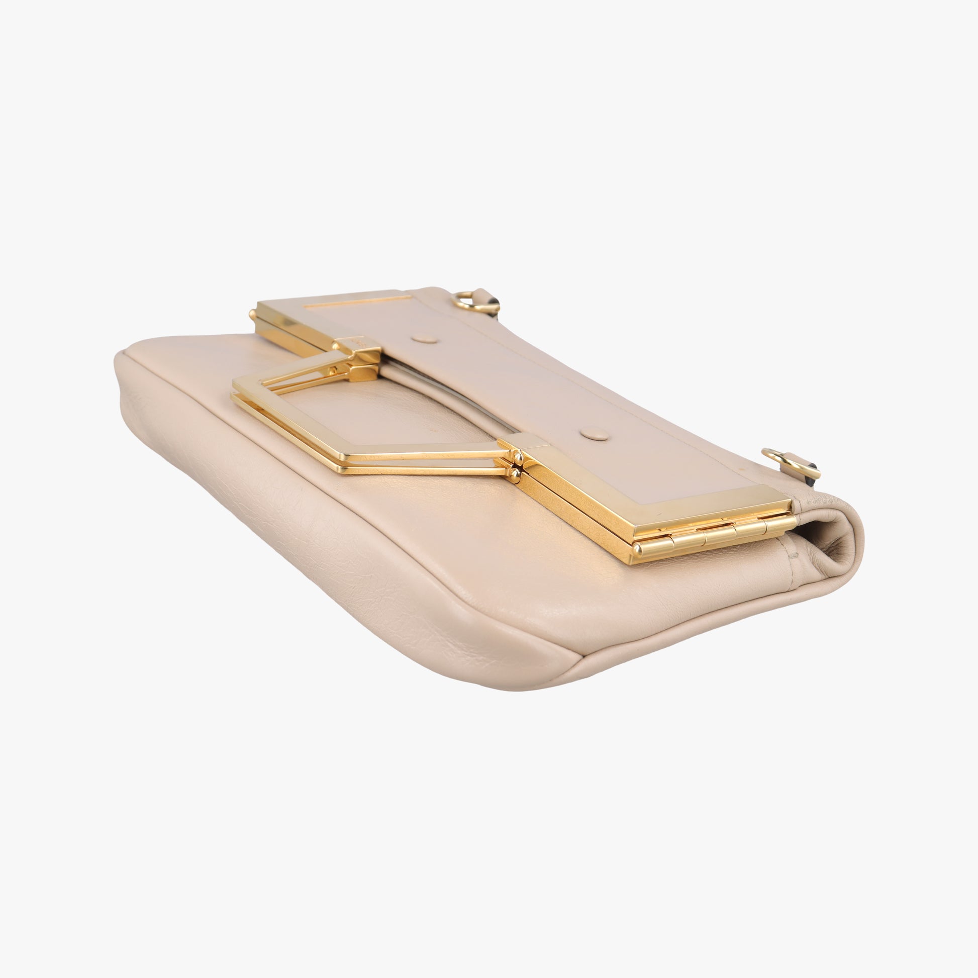 flap Beige Leather 8BH364 8BH364-A86T-199-12085フラップ ベージュ レザー 8BH364 8BH364-A86T-199-12085