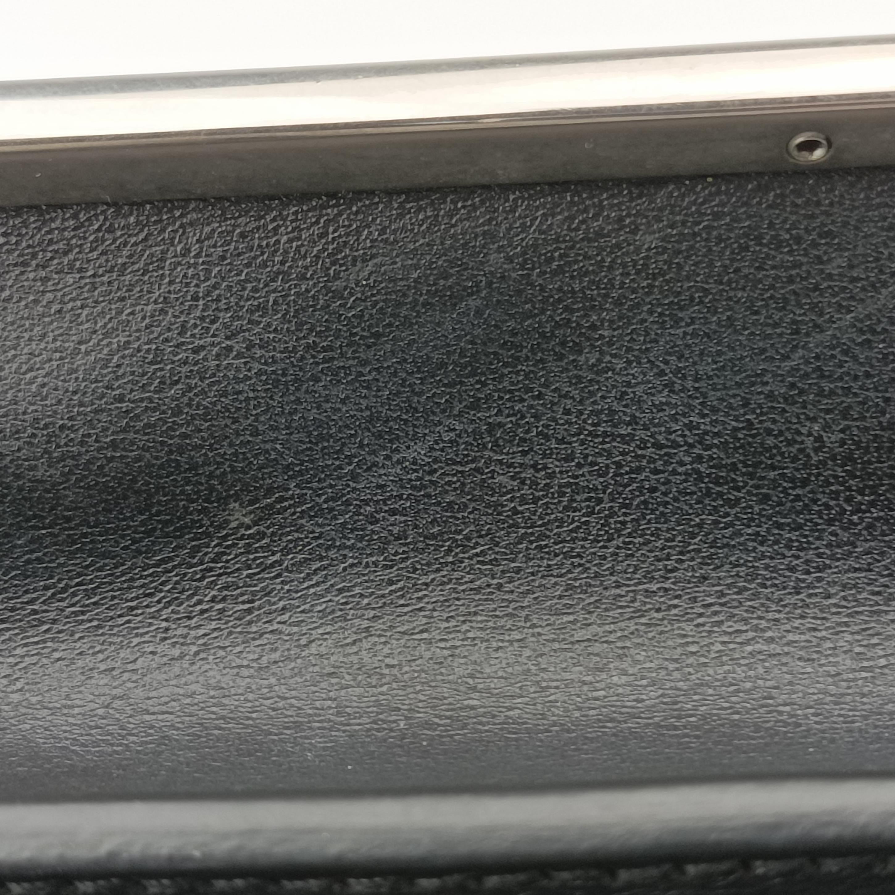 Cahier Black Leather 1BD045 25カイエ ブラック レザー 1BD045 25