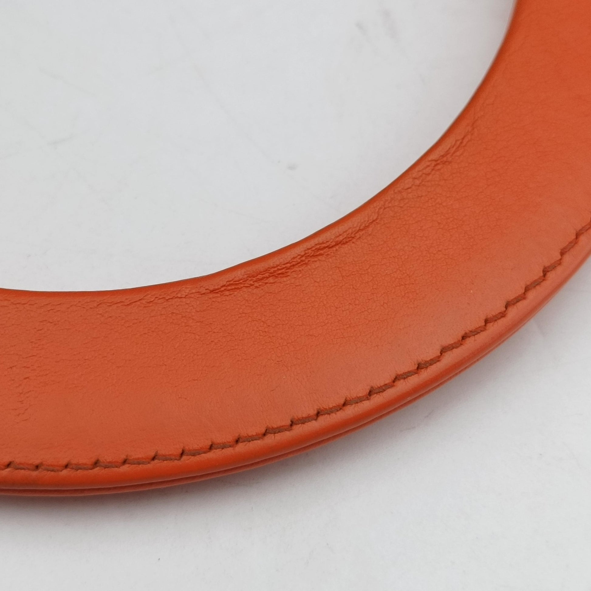 Diorissimo Orange Leather 19-MA-0172ディオリッシモ オレンジ レザー 19-MA-0172